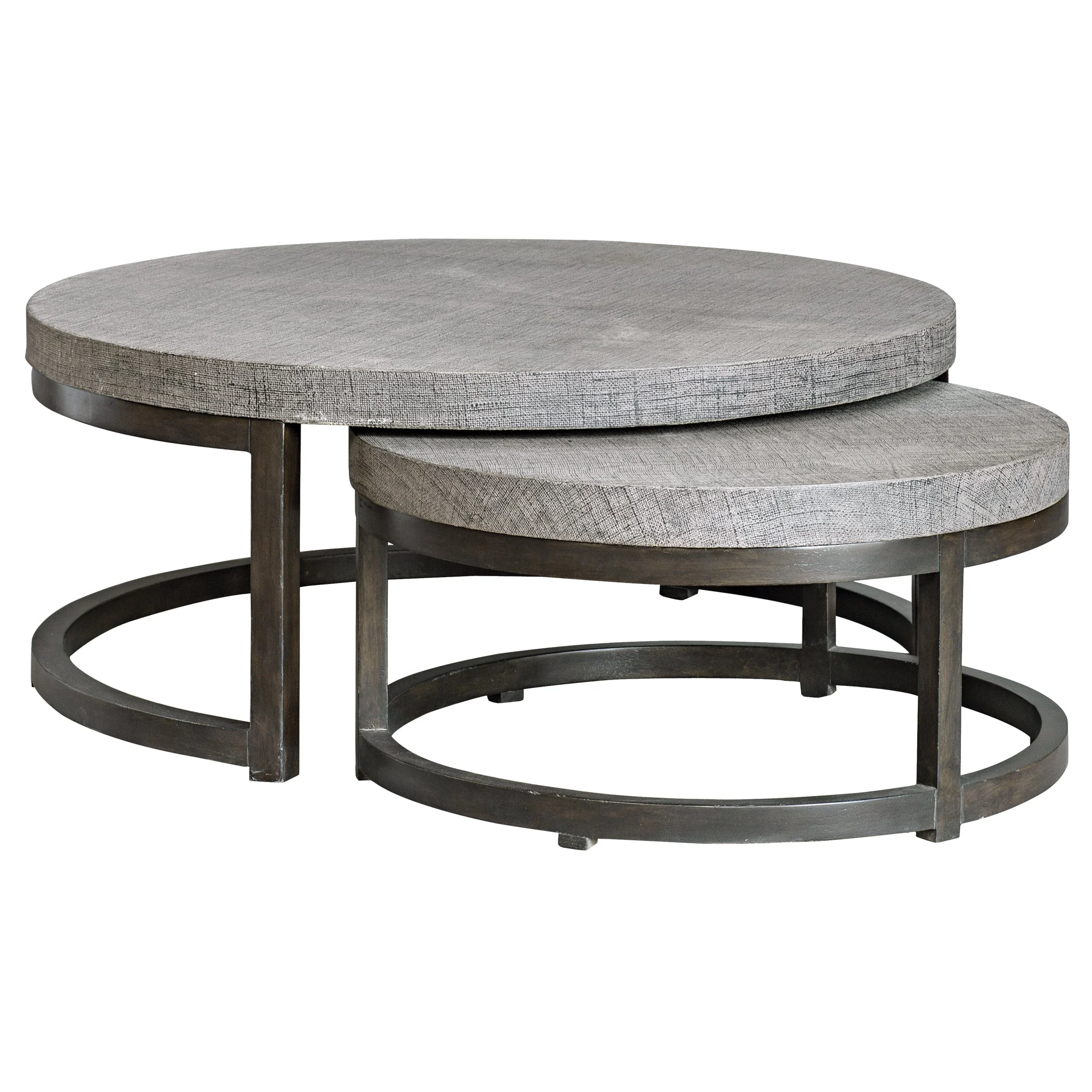 Aiyara Gray Nesting Tables // Set of 2