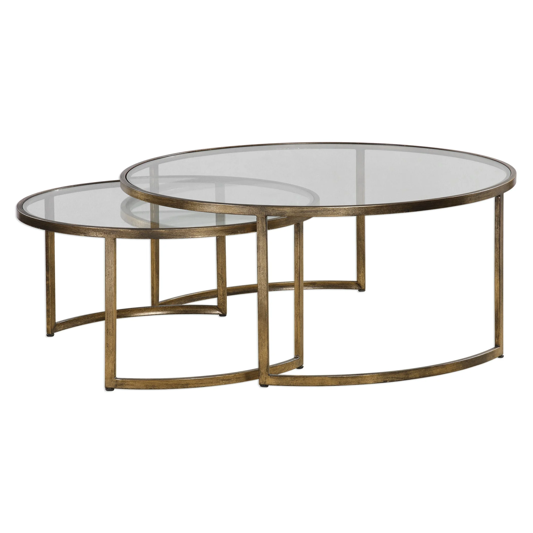 Rhea Nested Coffee Tables // Set of 2