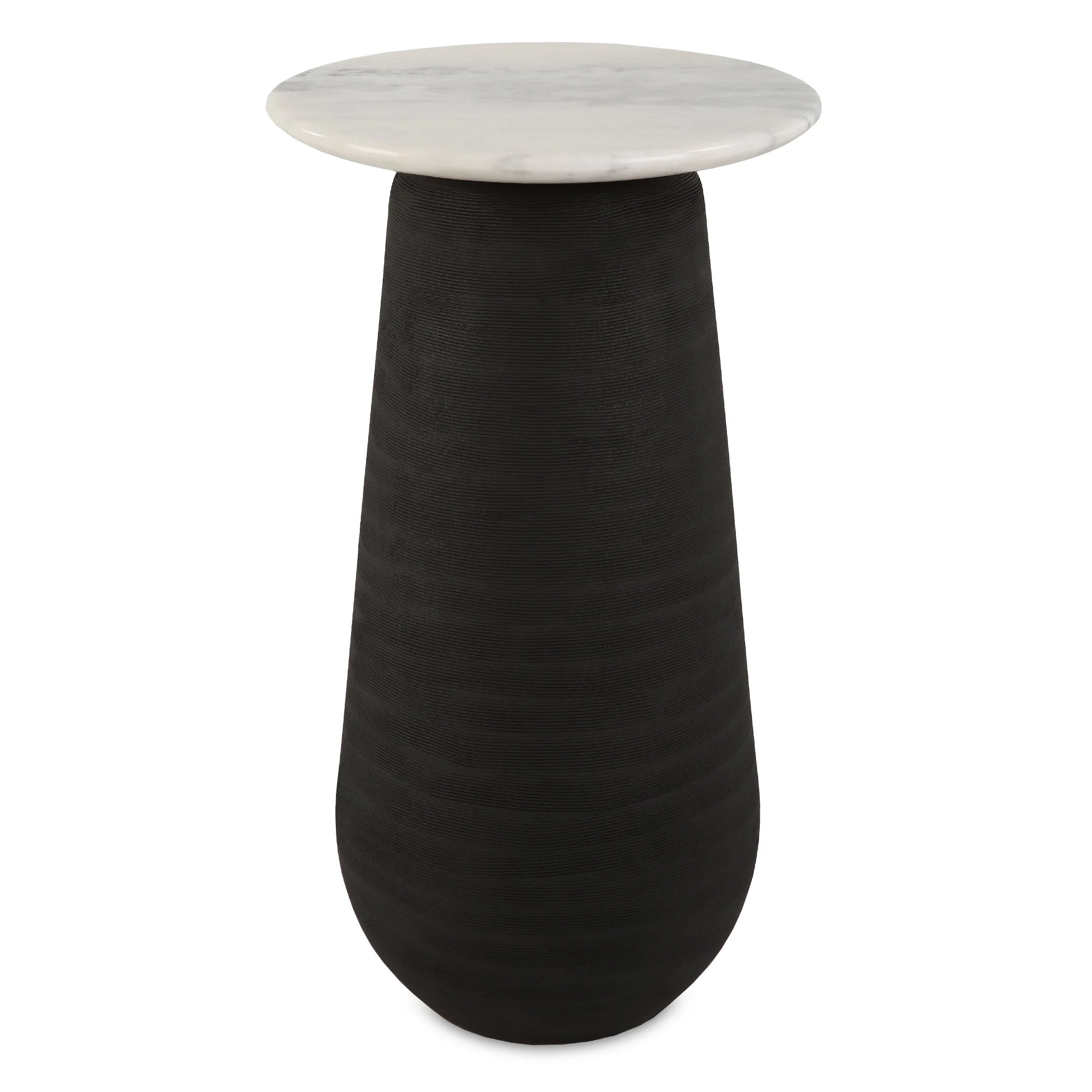 Total Eclipse Marble Accent Table