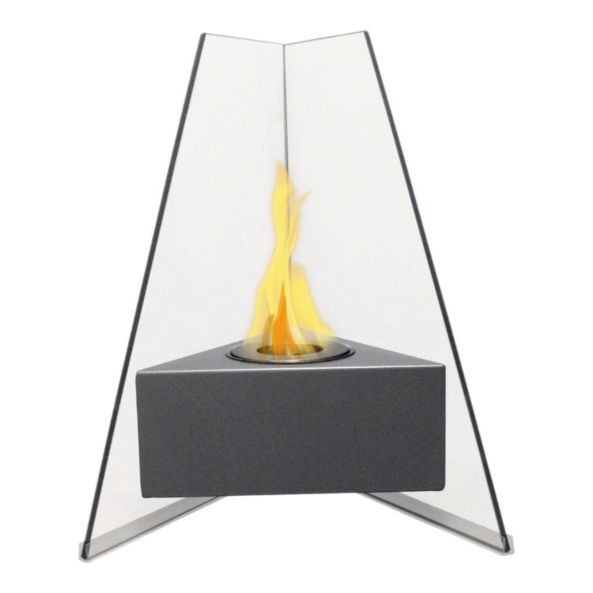 Anywhere Fireplace Manhattan 11" Gray Bio-Ethanol Tabletop Fireplace