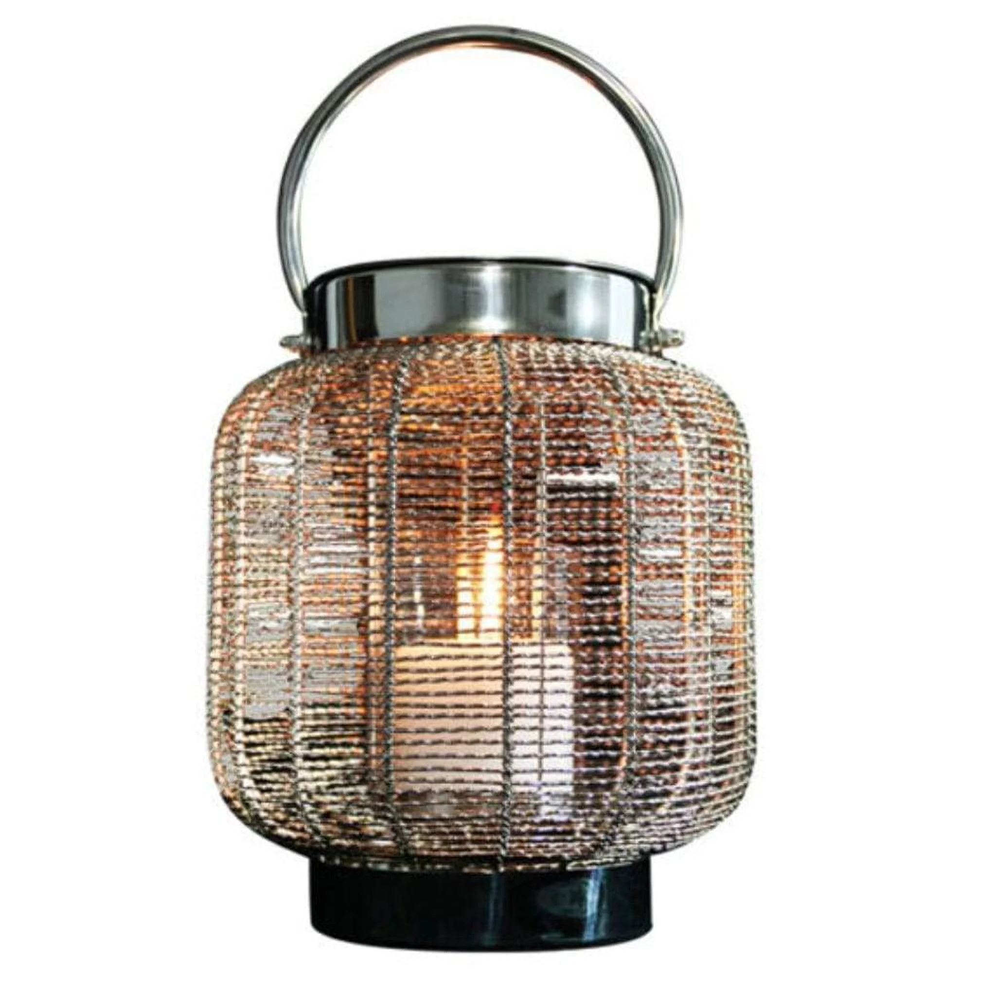 Anywhere Fireplace Neptune 8" 2-in-1 Design Gel Fuel Fireplace/Lantern