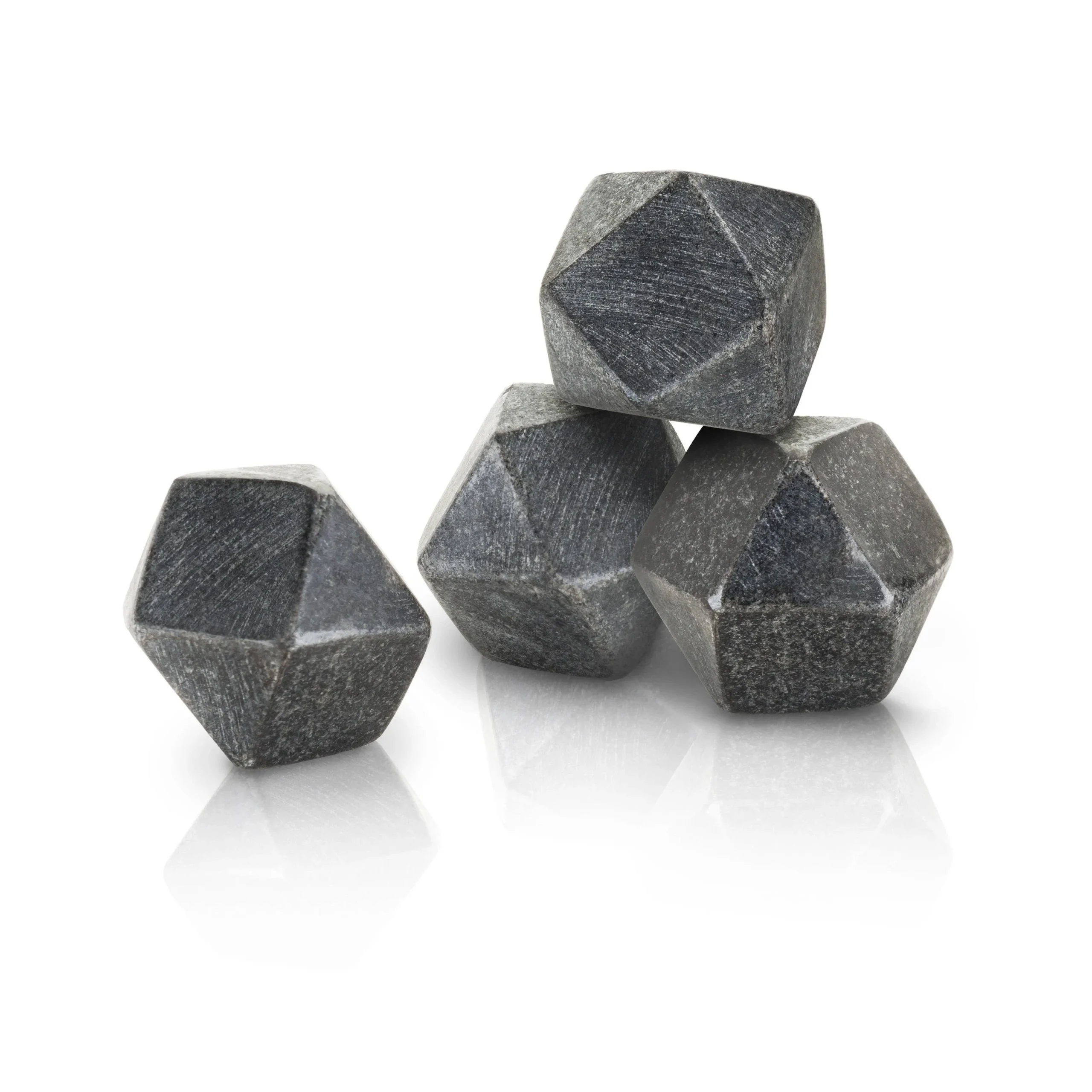 Glacier Rocks® Hexagonal Ice Cubes // Set of 4