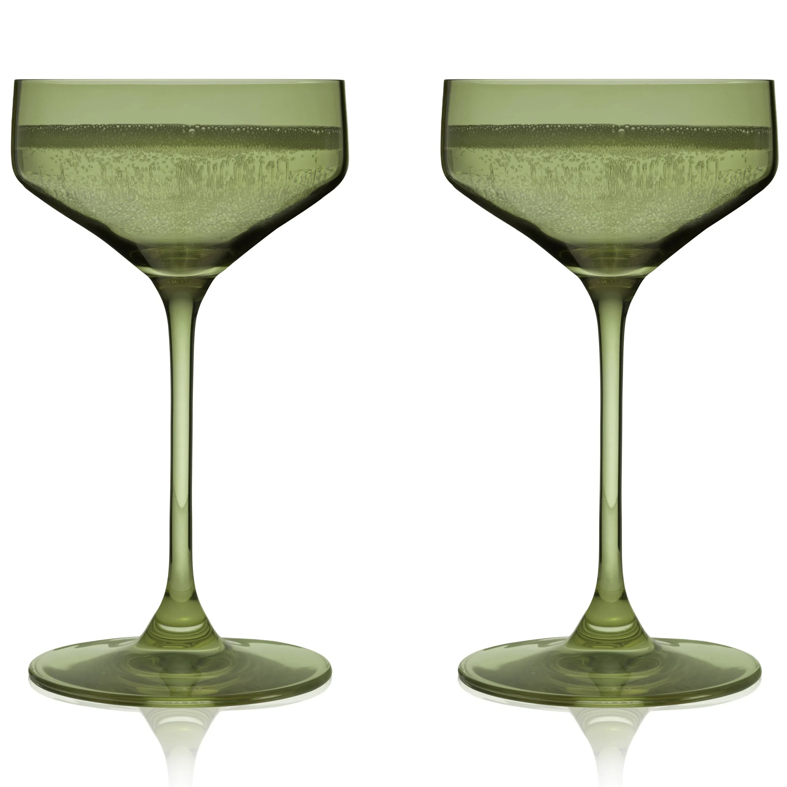 Reserve Nouveau European Crystal Coupes // Sage