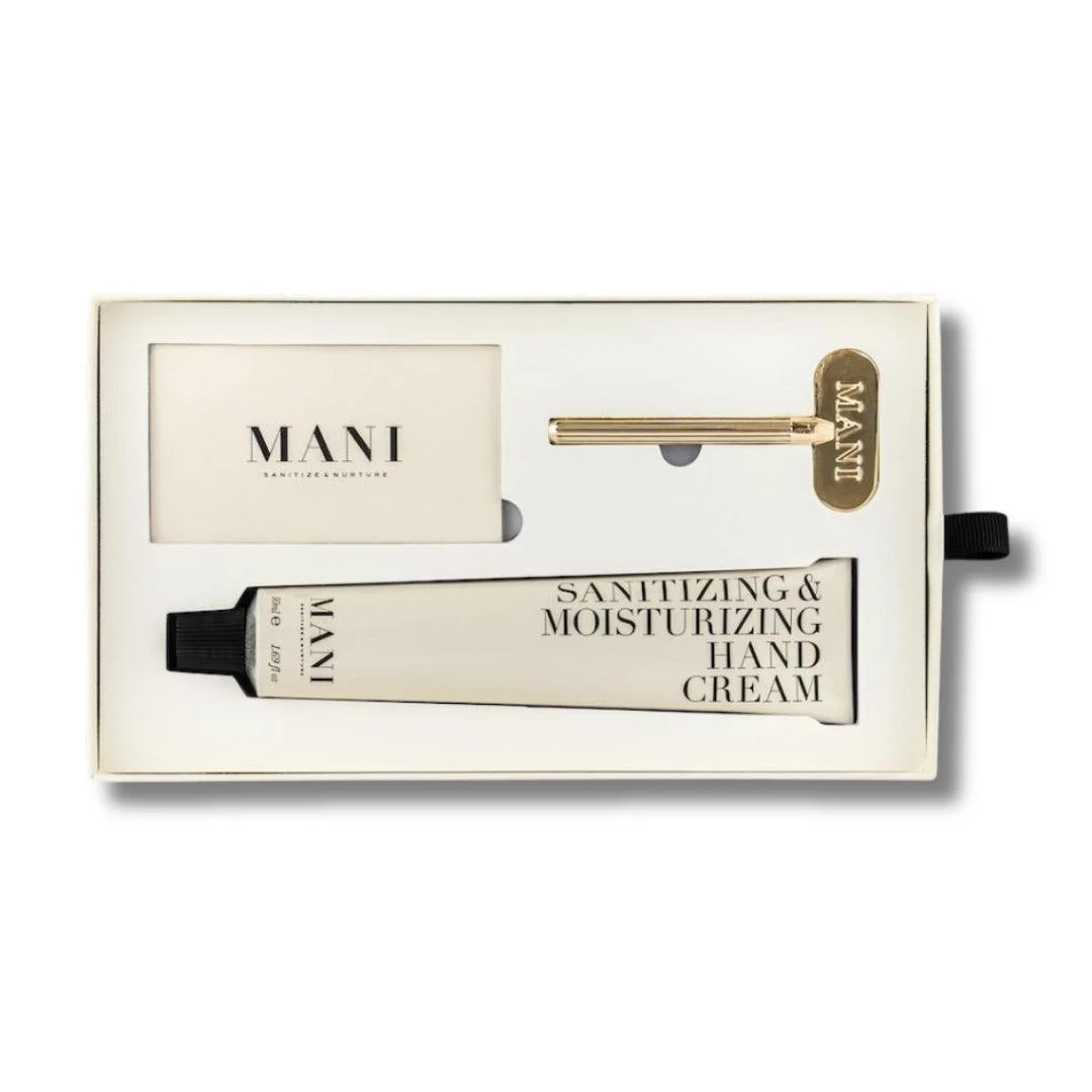 MANI Sanitizing & Moisturizing Cream Set
