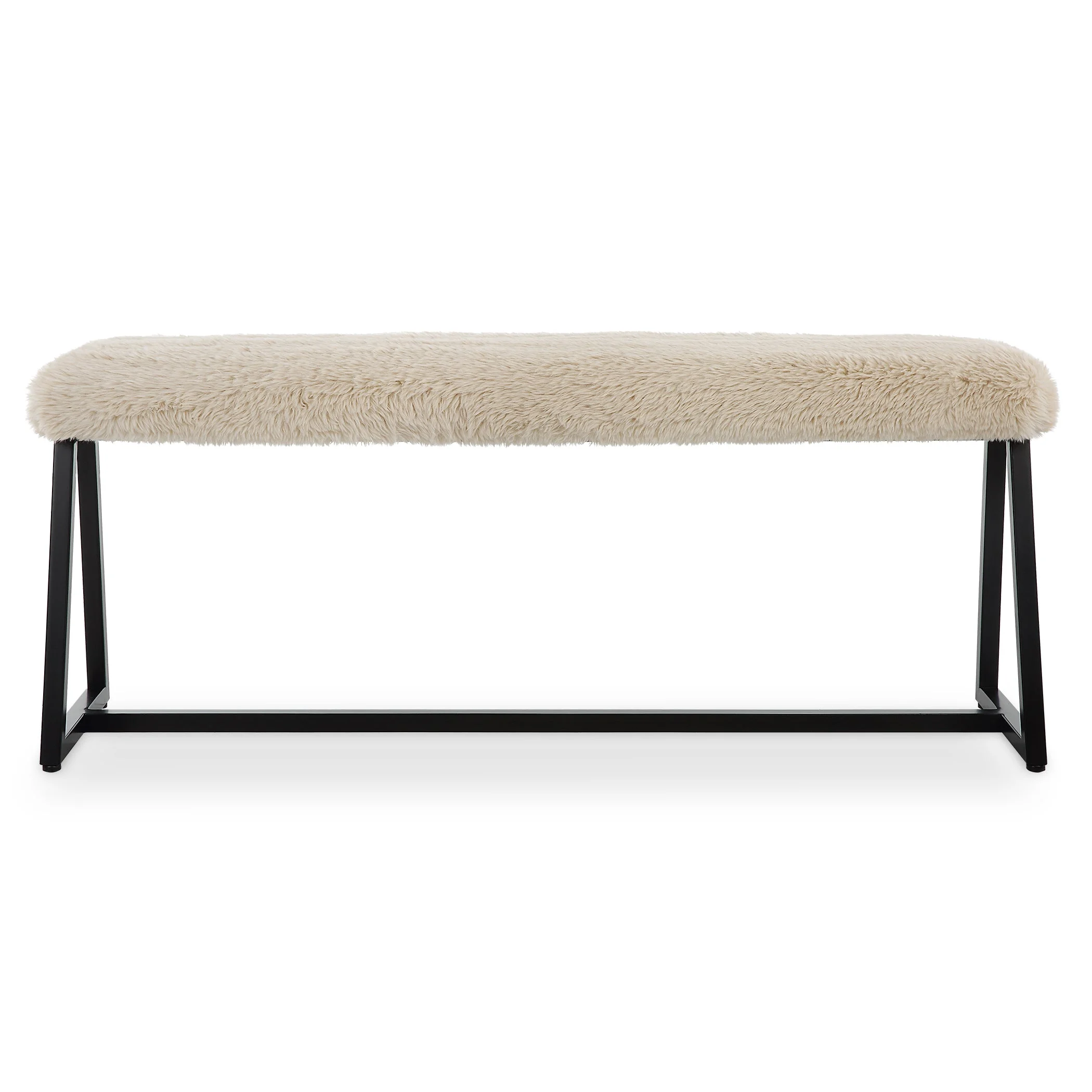 Taupo Sheepskin Bench