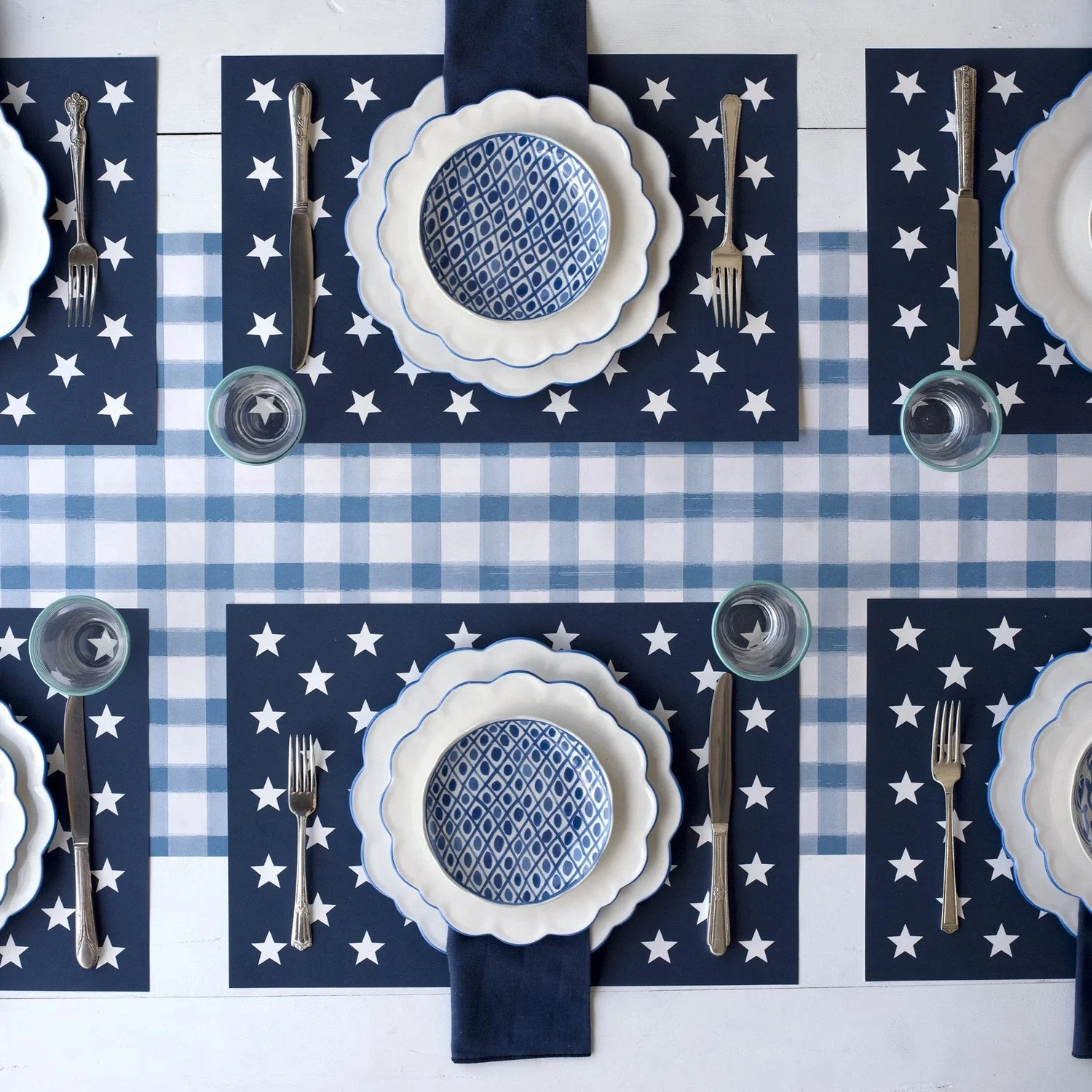 Stars on Blue Placemat