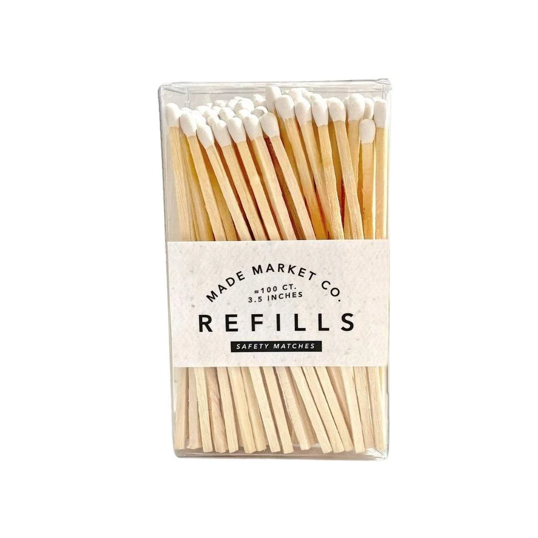 Safety Match Refill // 3 Colors