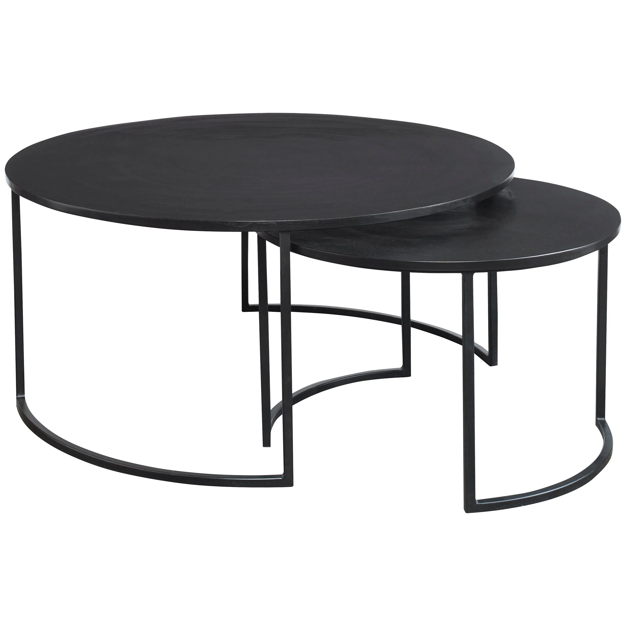 Barnette Modern Nesting Coffee Tables // Set of 2