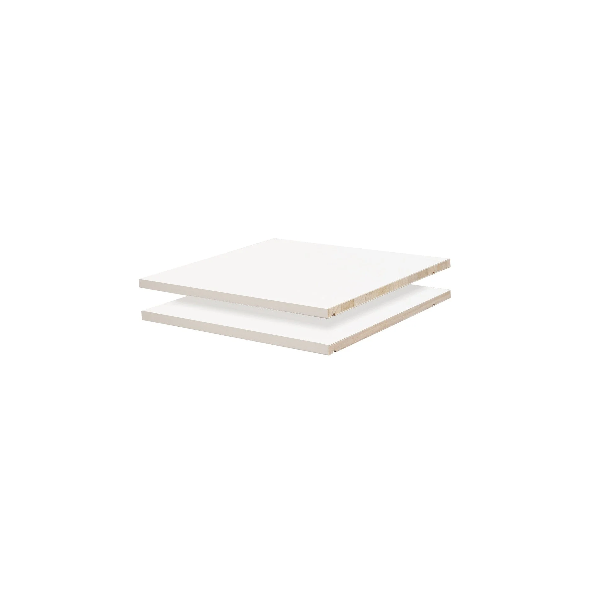 Palace Imports 100% Solid Wood Shelves for Metro, Cosmo Wardrobe Armoires, Set of 2