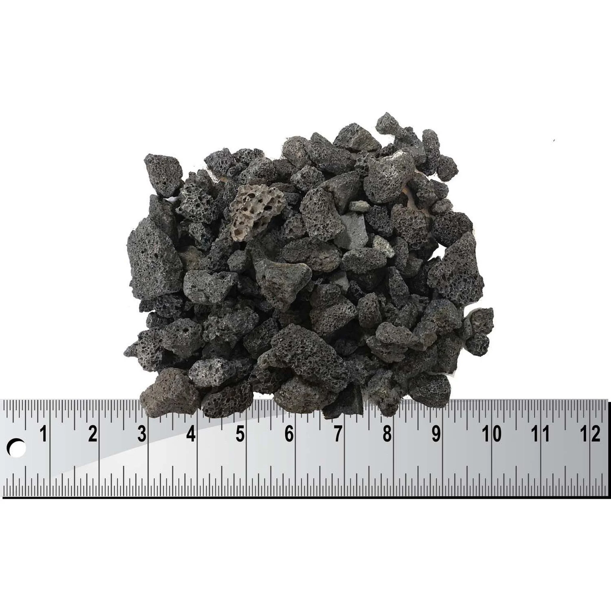 Dagan Industries 1/2" to 1" Black Lava Rock (25 lbs)