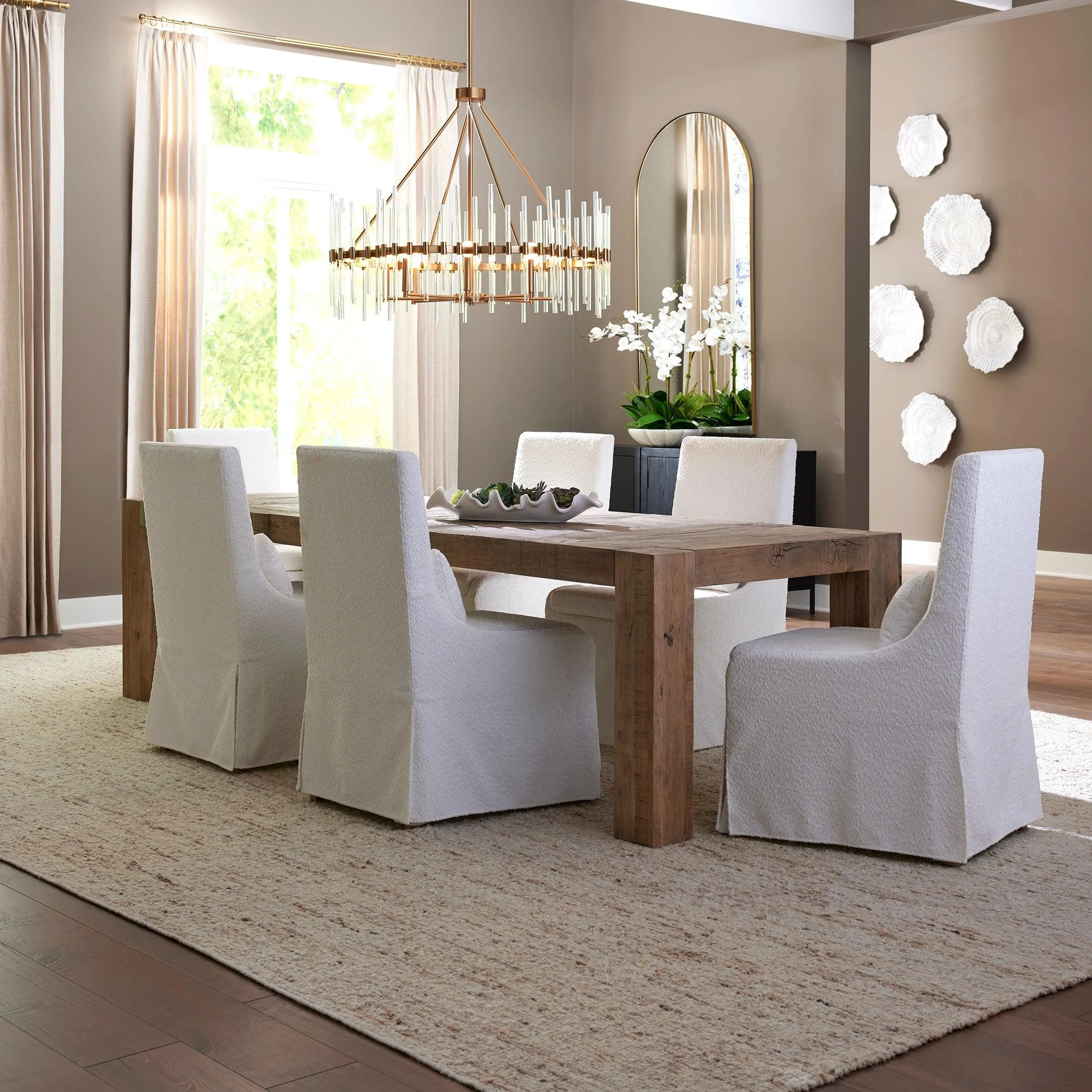 Aldan Reclaimed Oak Dining Table