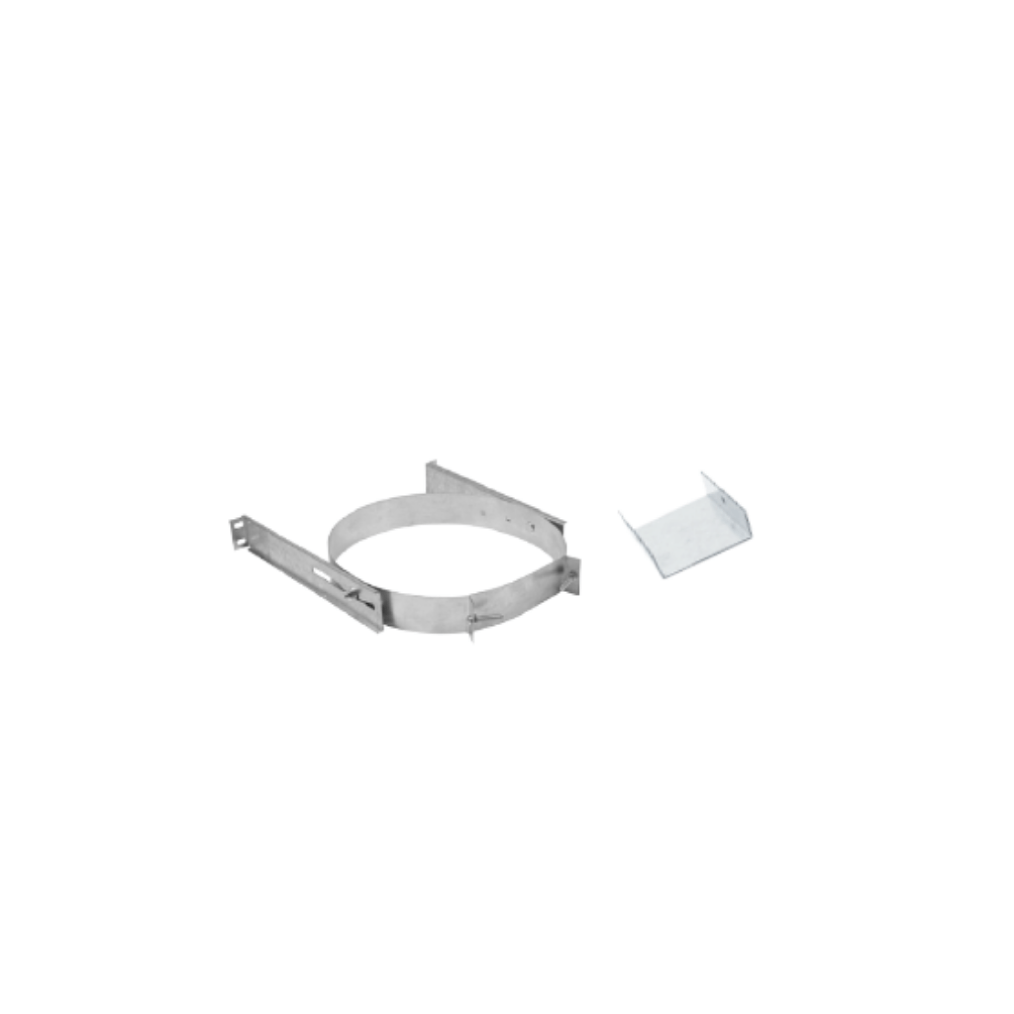 DuraVent DuraTech 5" and 7" Stainless Steel Adjustable Wall Strap