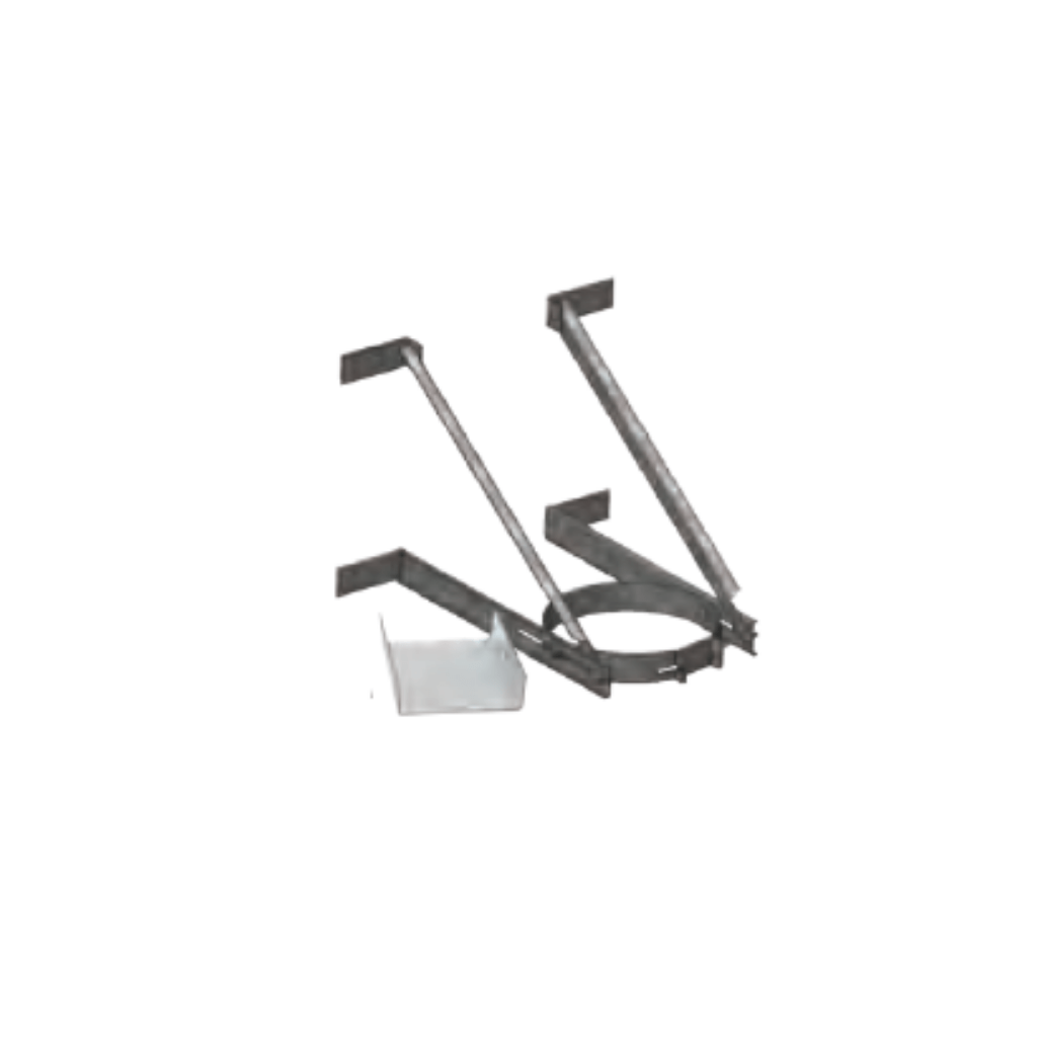 DuraVent DuraTech 6" and 8" Galvalume Adjustable Extended Wall Support