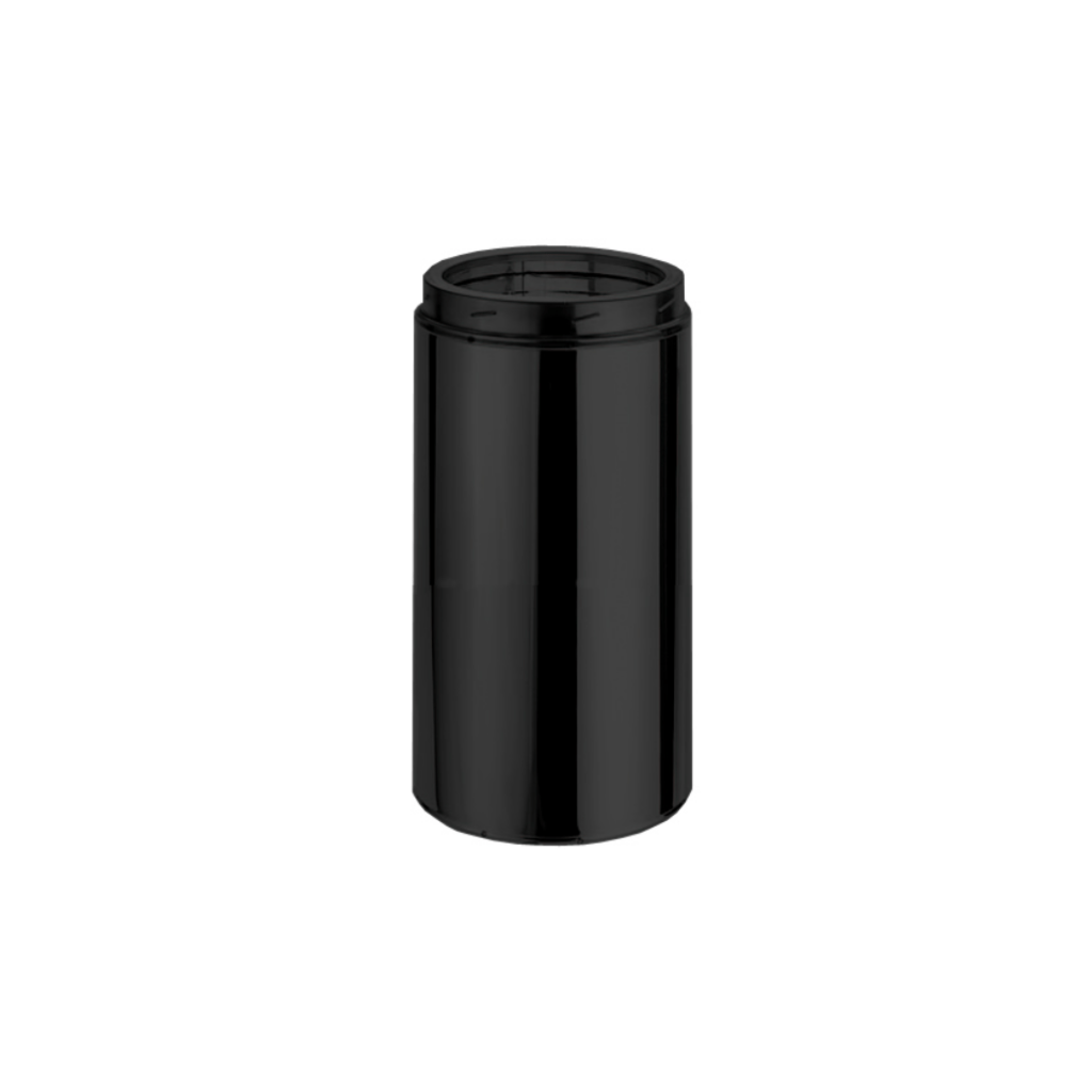 DuraVent DuraTech 6" x 12" Black Double-Wall All-Fuel Chimney Pipe