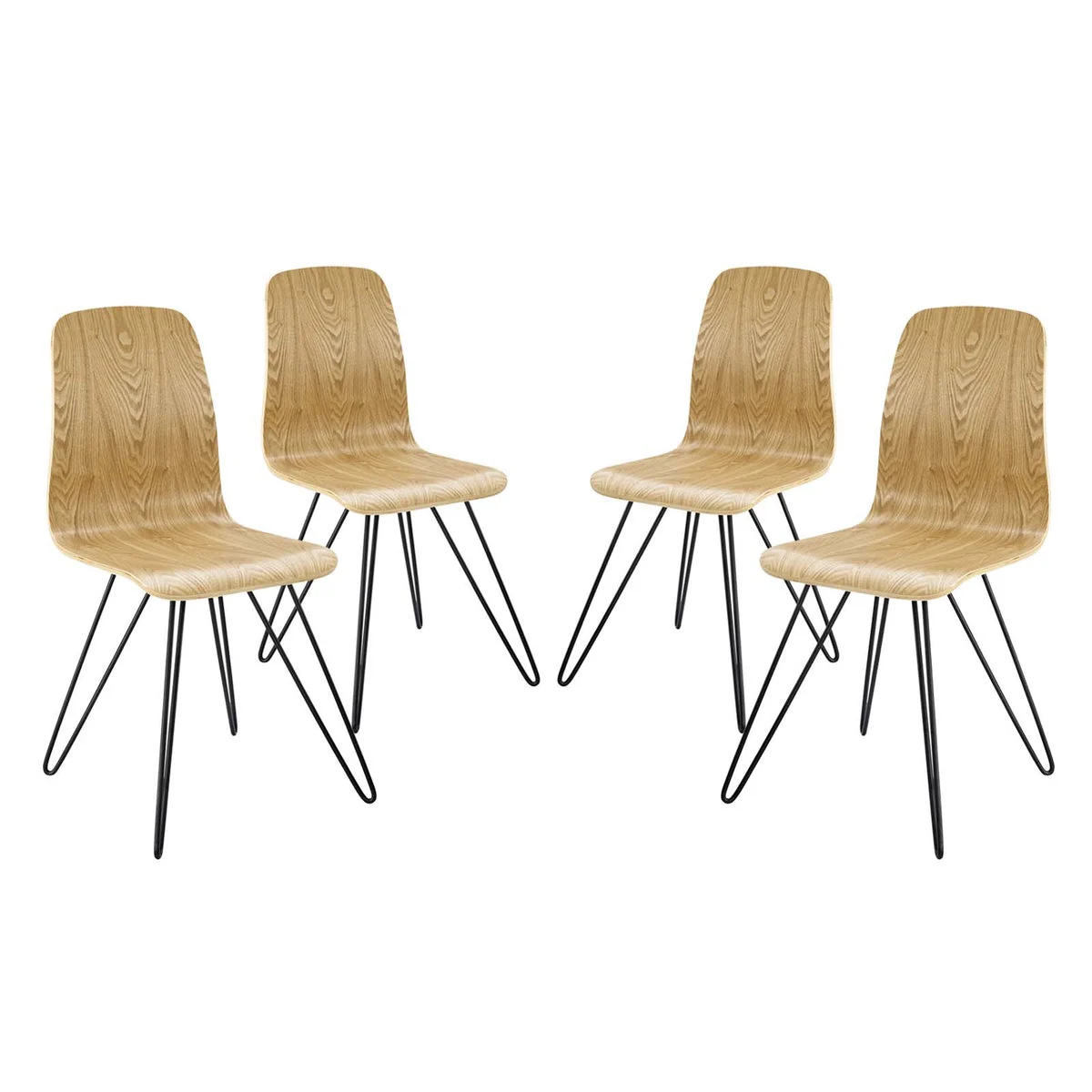 Modway Drift Dining Side Chair Set of 4