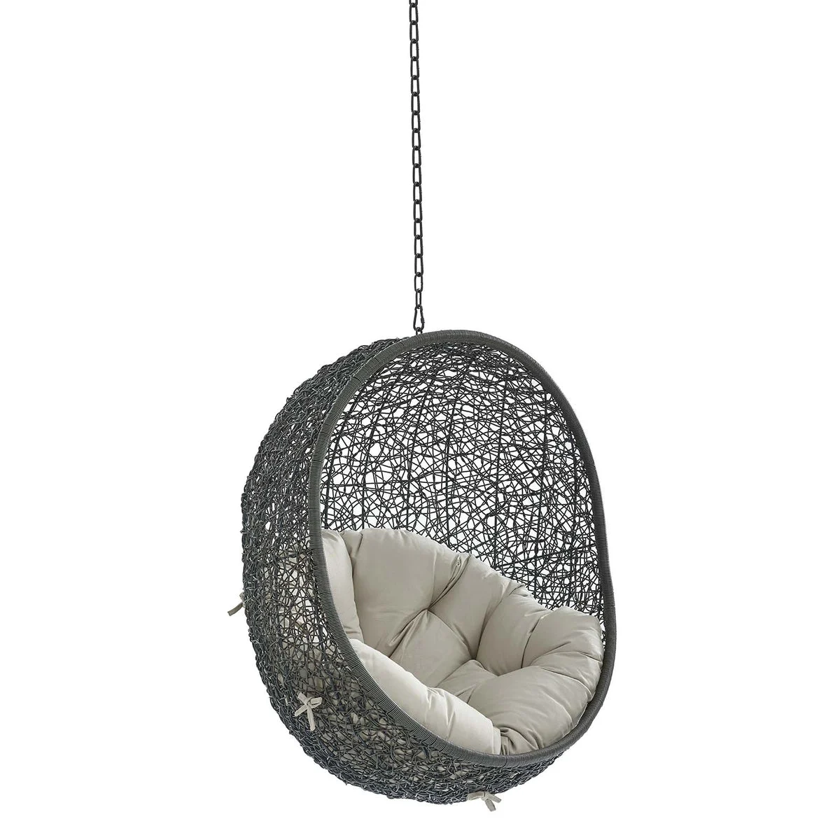 Modway Hide Sunbrella® Fabric Swing Outdoor Patio Lounge Chair Without Stand