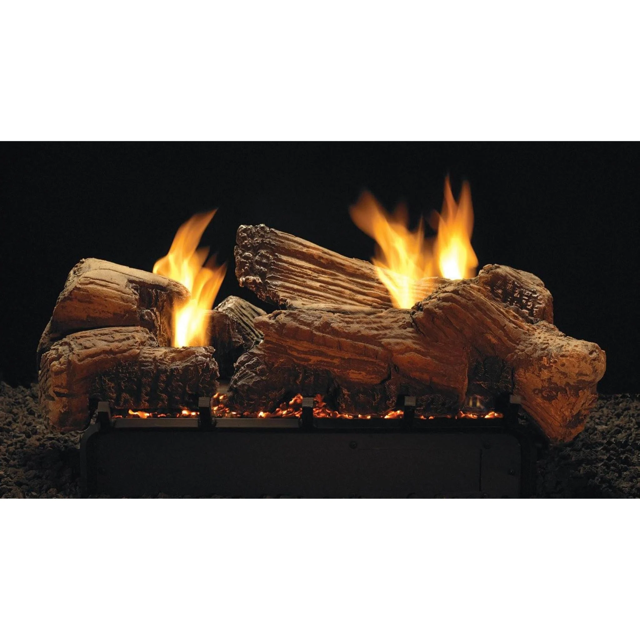 Empire 18" Stone River Multi Sided Ceramic Fiber Vent-Free Log Set