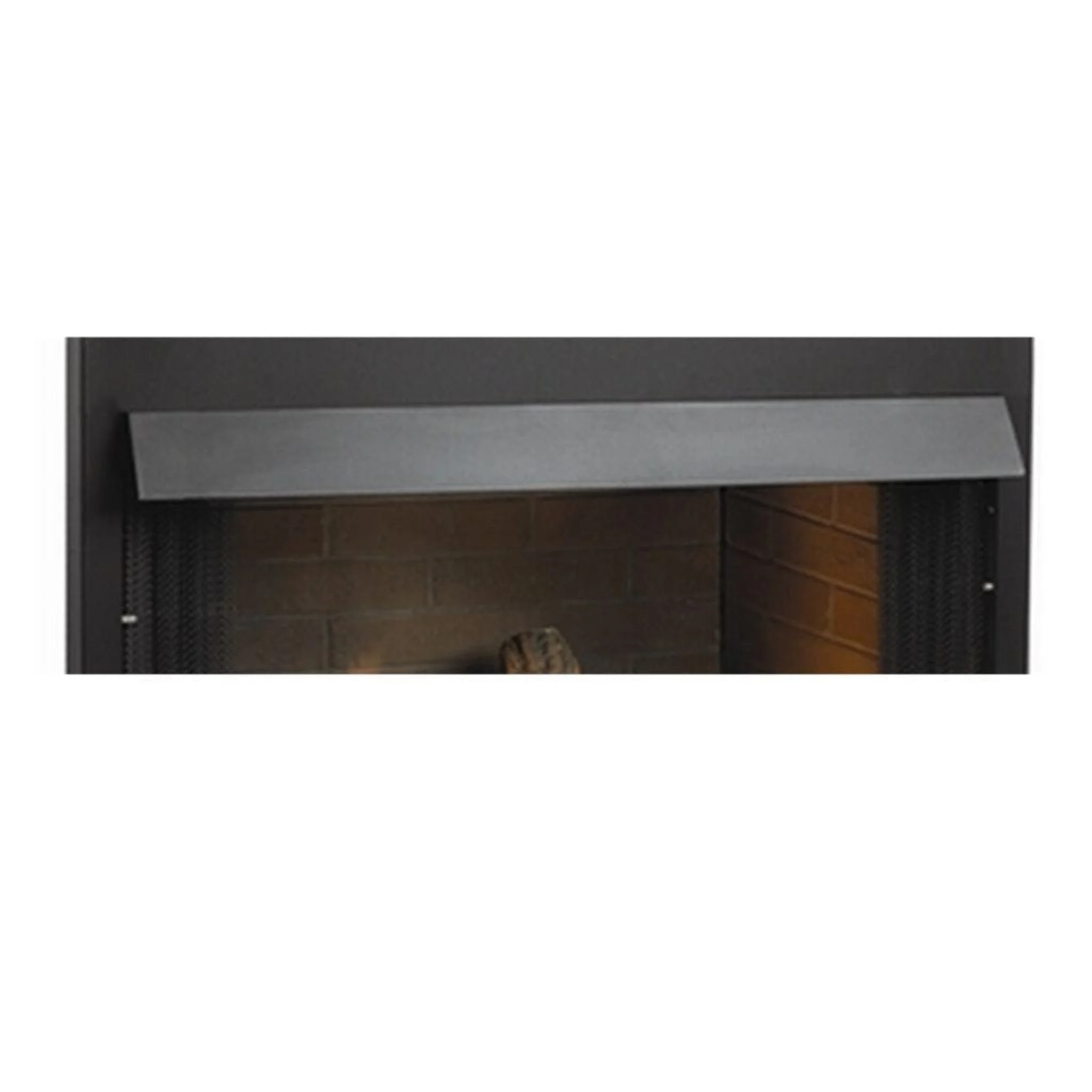 Empire Extended Black Hood for 36" Fireplace and Firebox