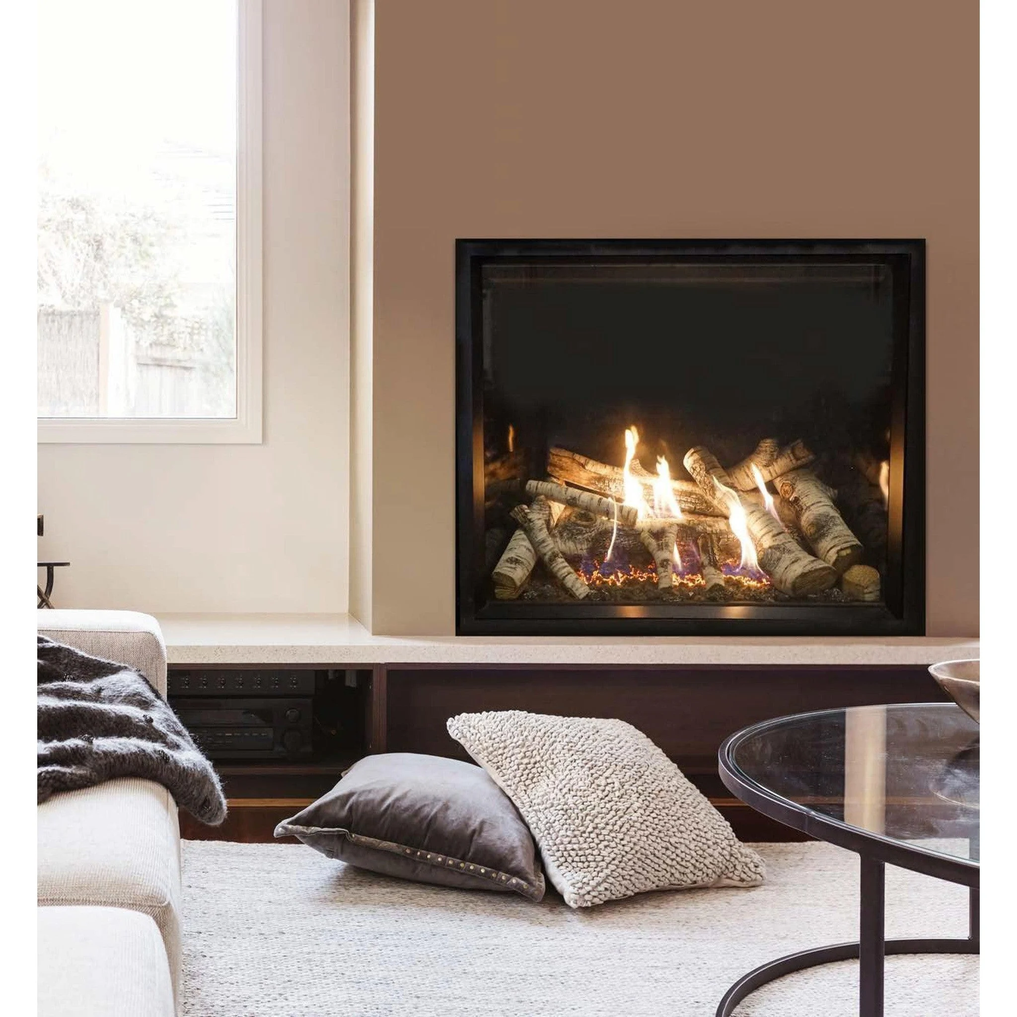 Empire Rushmore 40" TruFlame Clean Face, Natural Gas Direct Vent Fireplace
