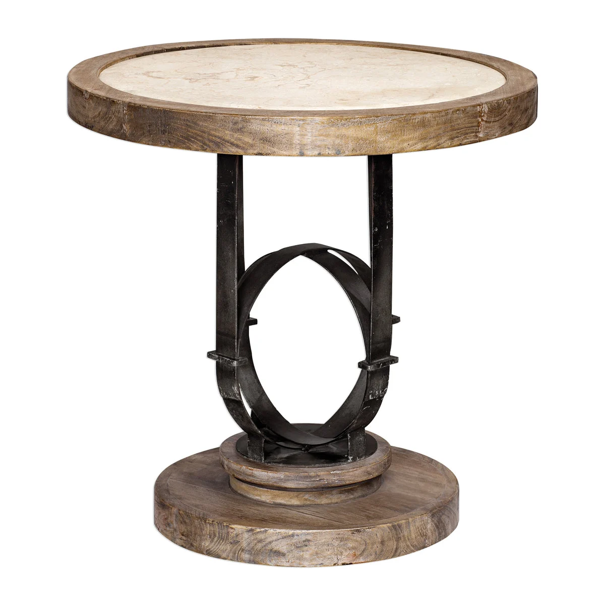 Uttermost 25841 Sydney Light Oak Accent Table