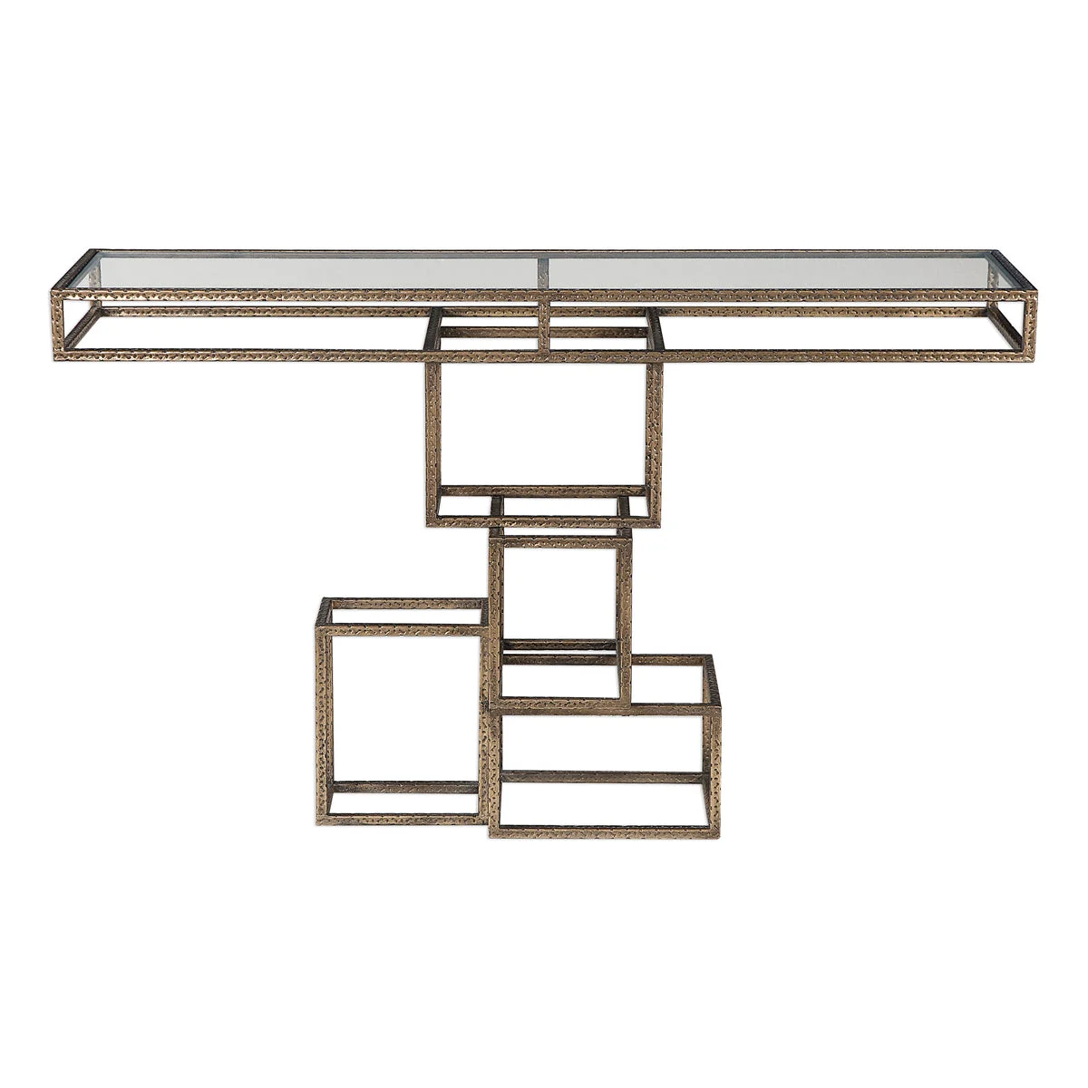 Uttermost 24851 Ruslan Bronze Console Table