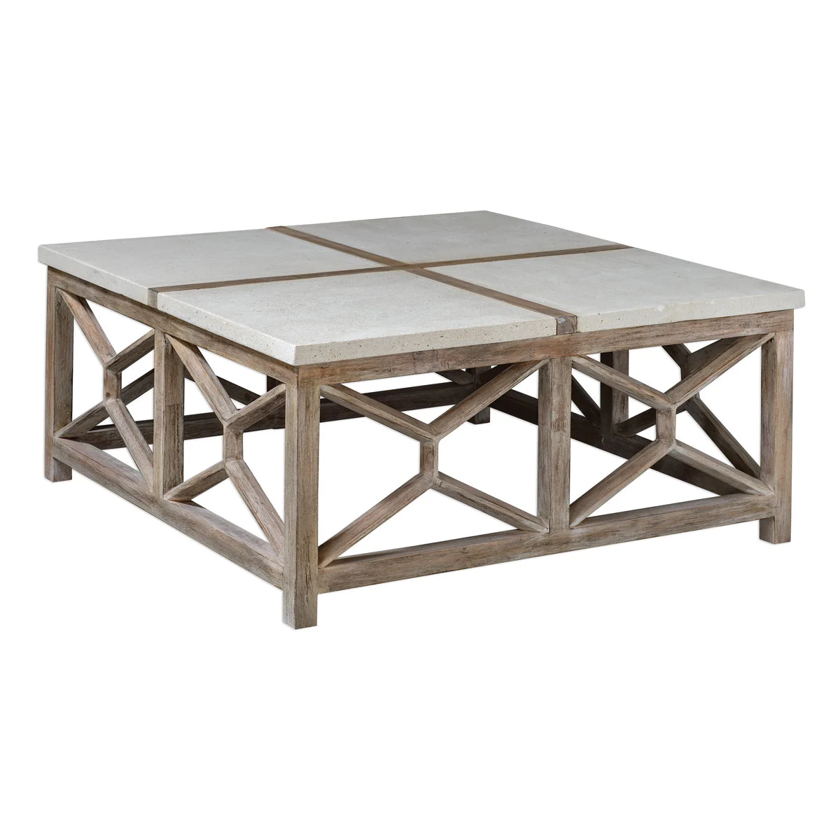 Uttermost 25885 Catali Stone Coffee Table