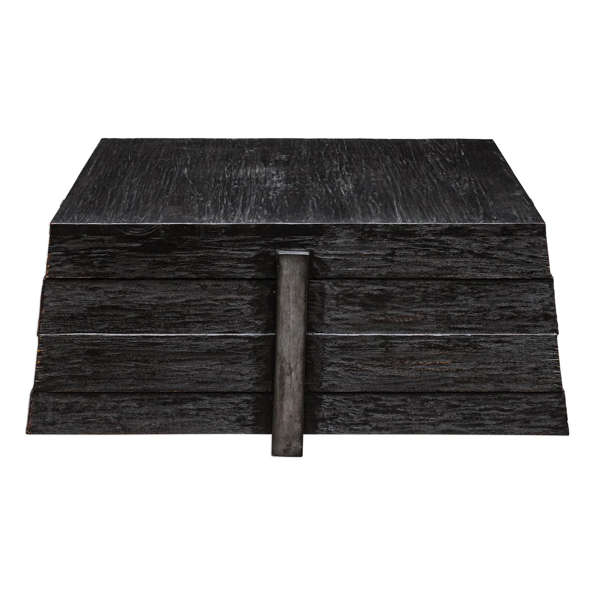 Uttermost 25415 Brennex Rubbed Black Coffee Table