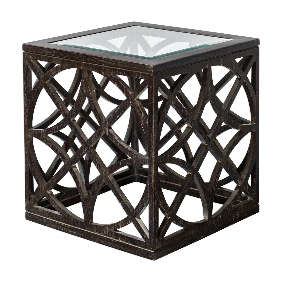 Uttermost 25431 Janeva Ash Accent Table