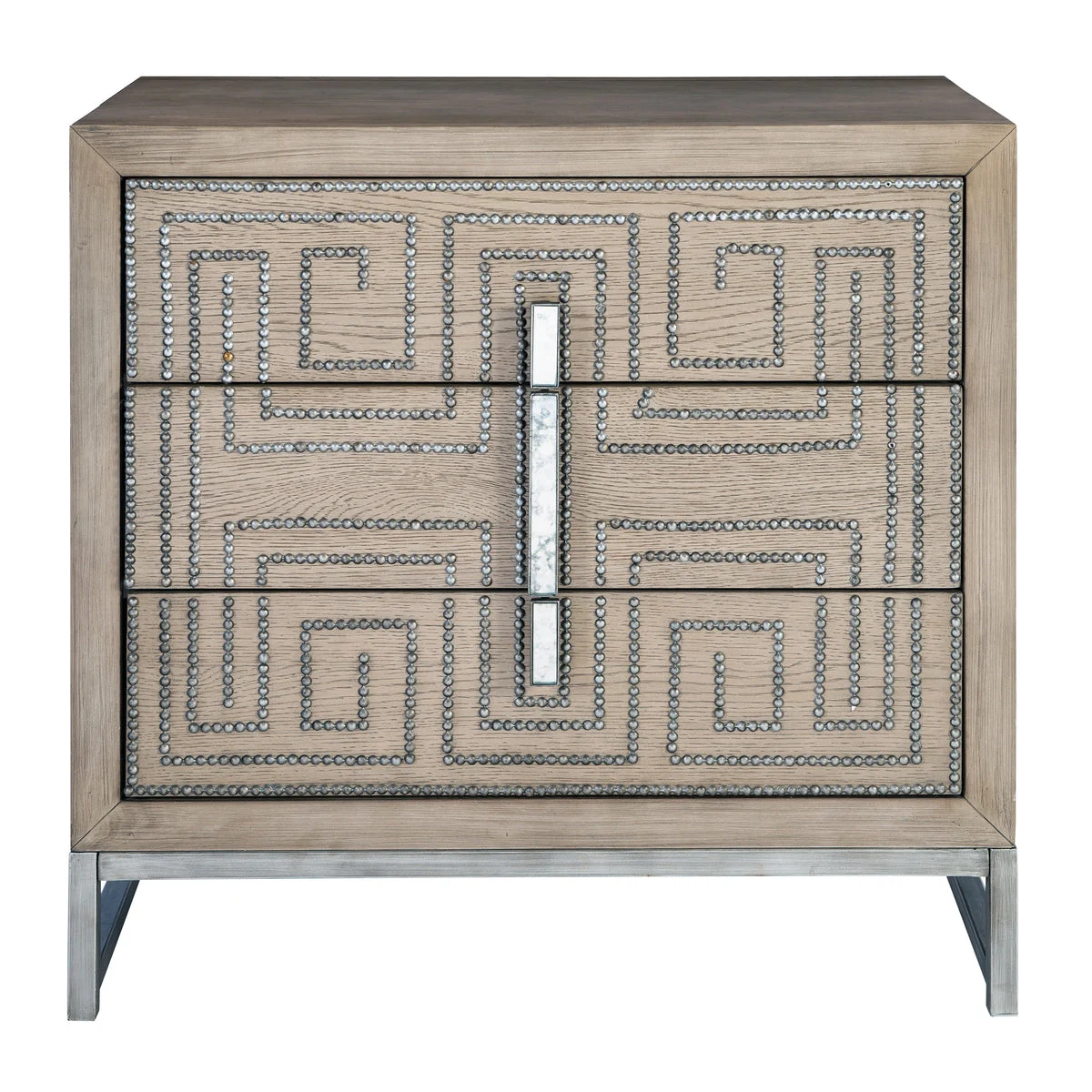 Uttermost 25369 Devya Gray Oak Accent Chest