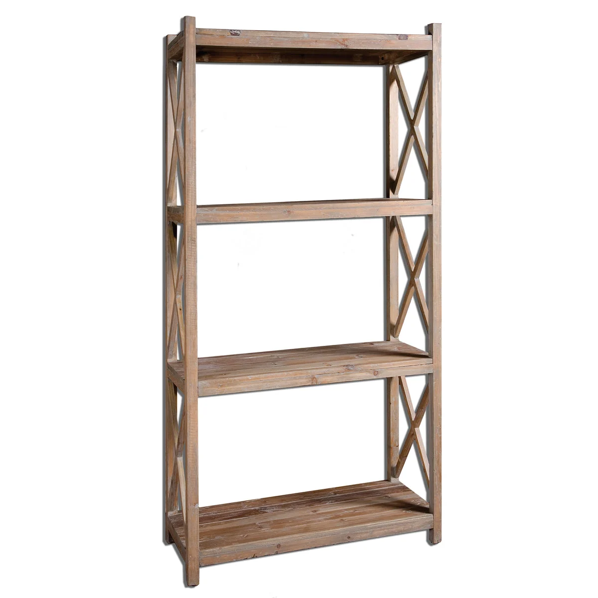 Uttermost 24248 Stratford Reclaimed Wood Etagere