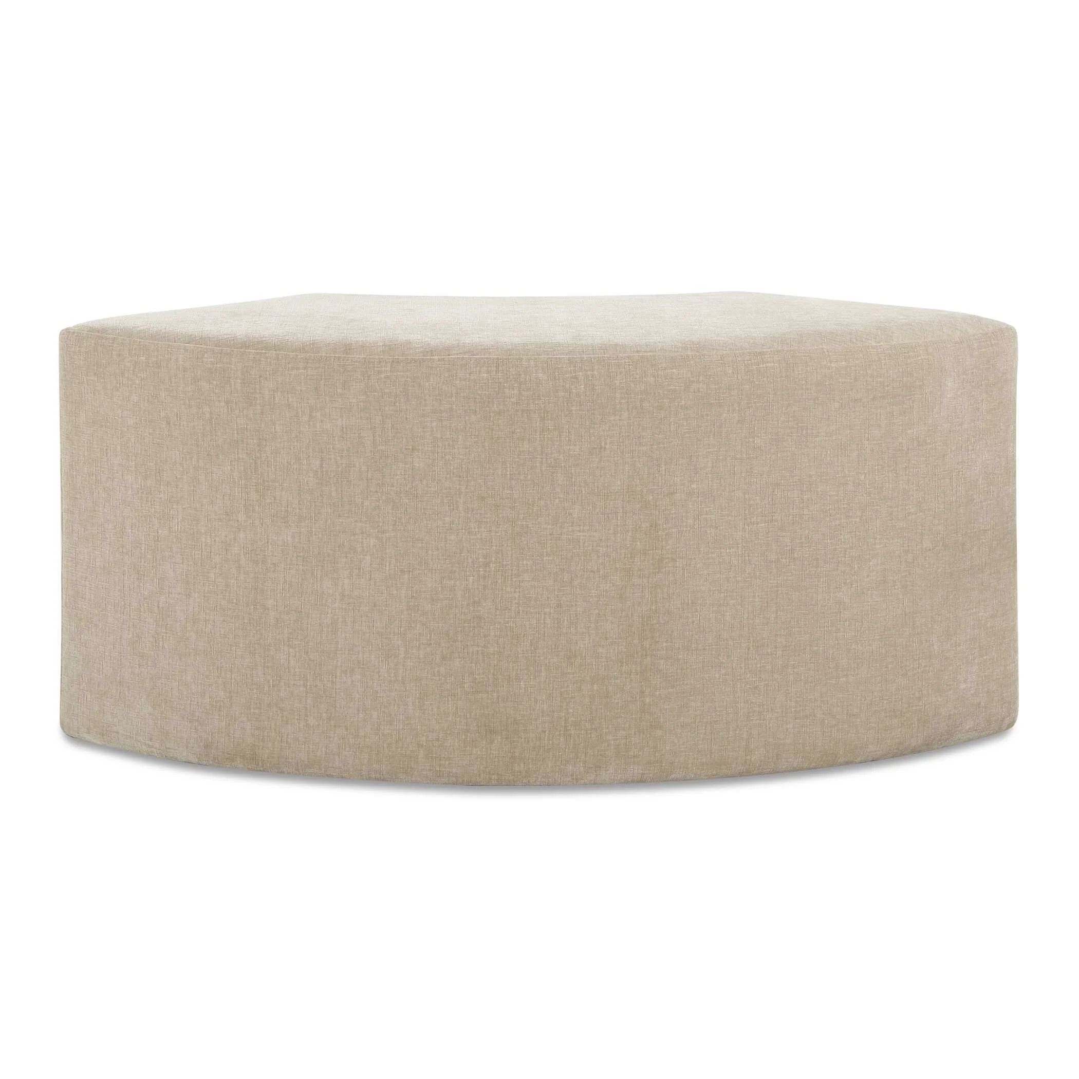 Khai Rounded Plush Dining Bench