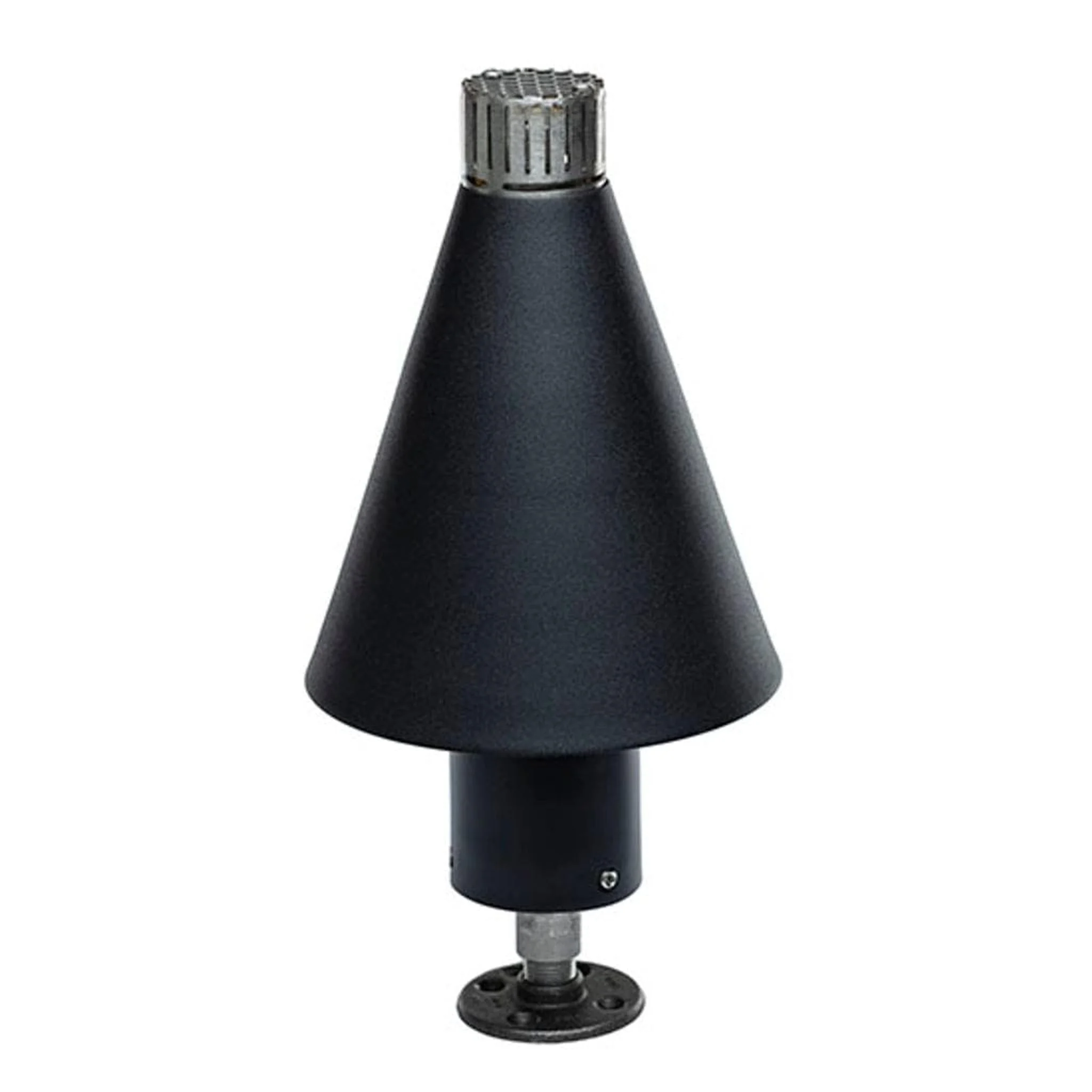 Fire by Design Black Cone Manual Light Natural Gas Tiki Torch