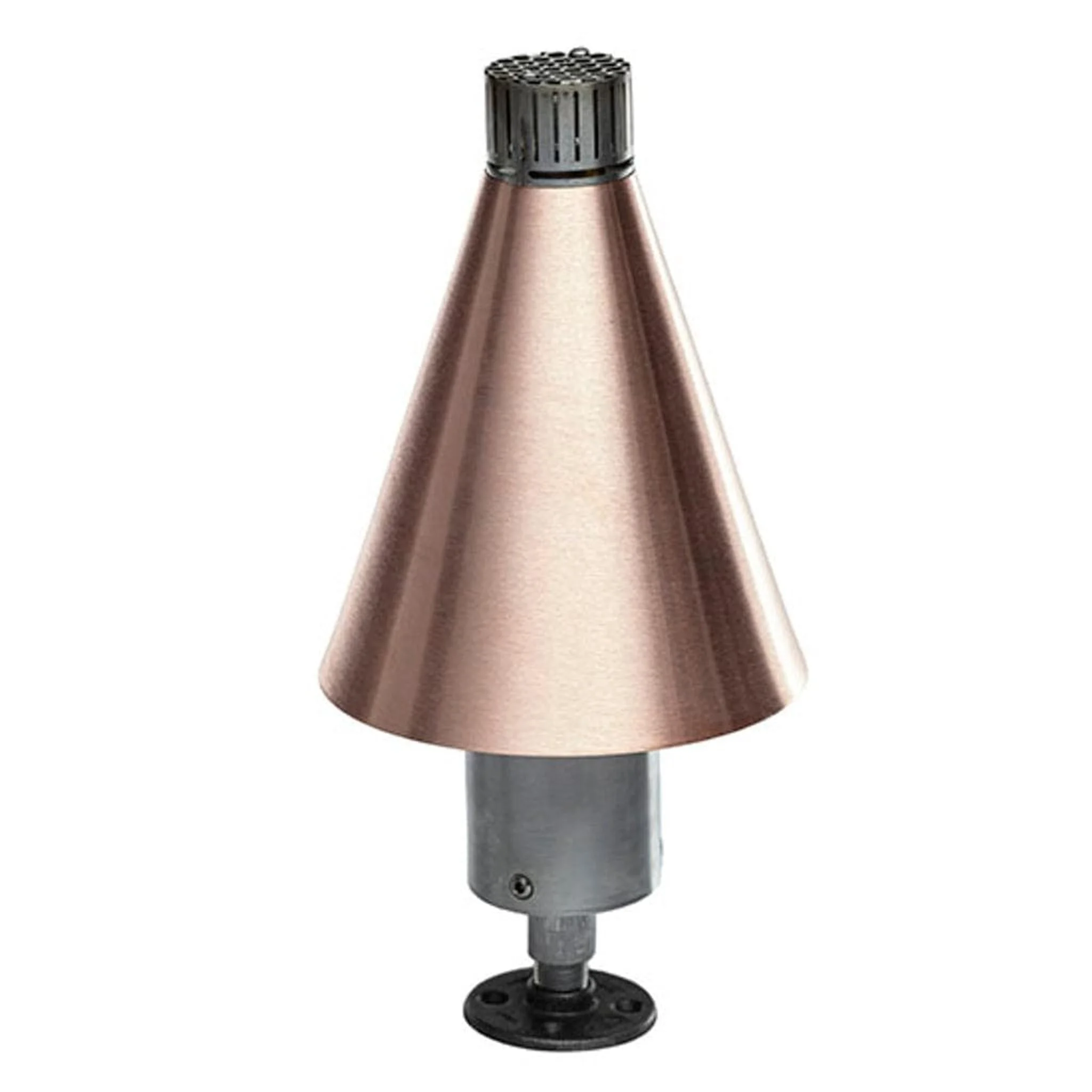 Fire by Design Copper Cone Manual Light Natural Gas Tiki Torch