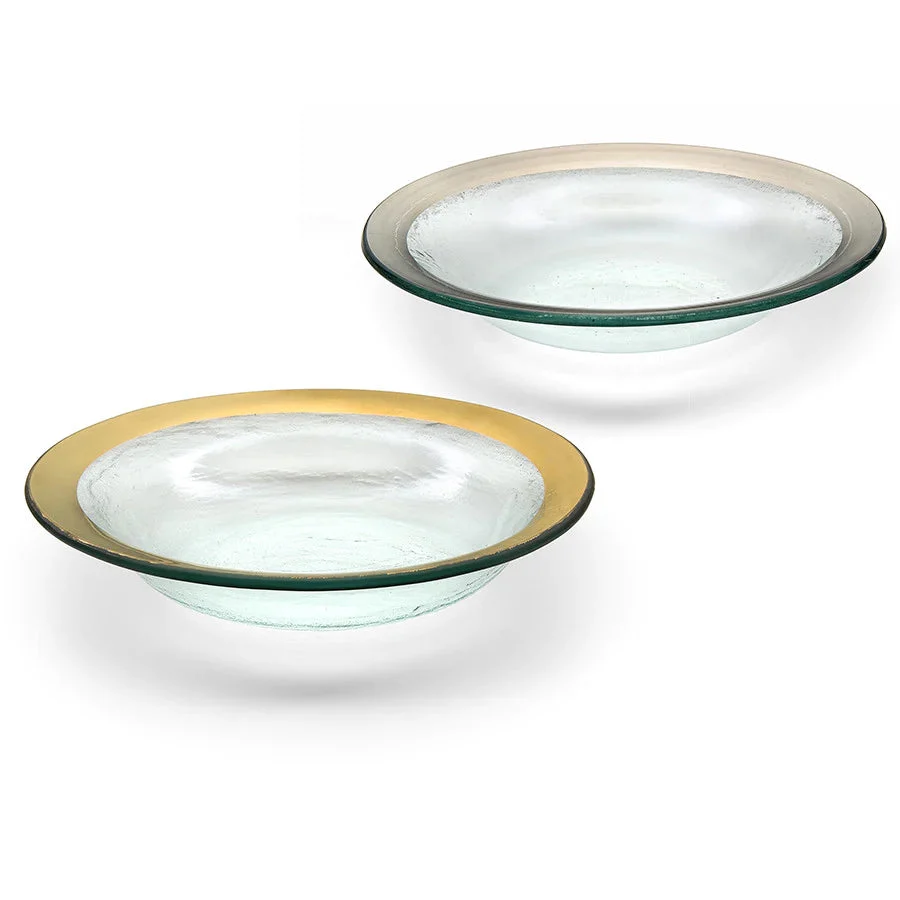 Annieglass Roman Antique Deep Bowl