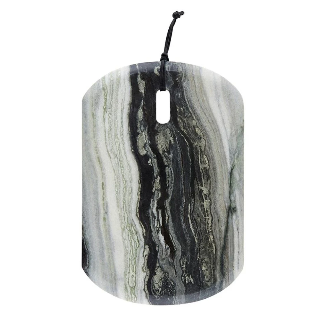 Grey Marble Serving Board // Wide