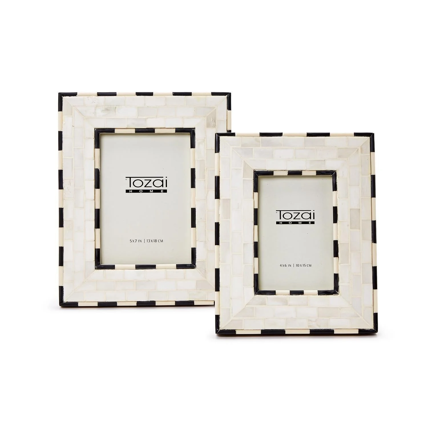Whitby Brick Pattern Photo Frame // 2 Sizes
