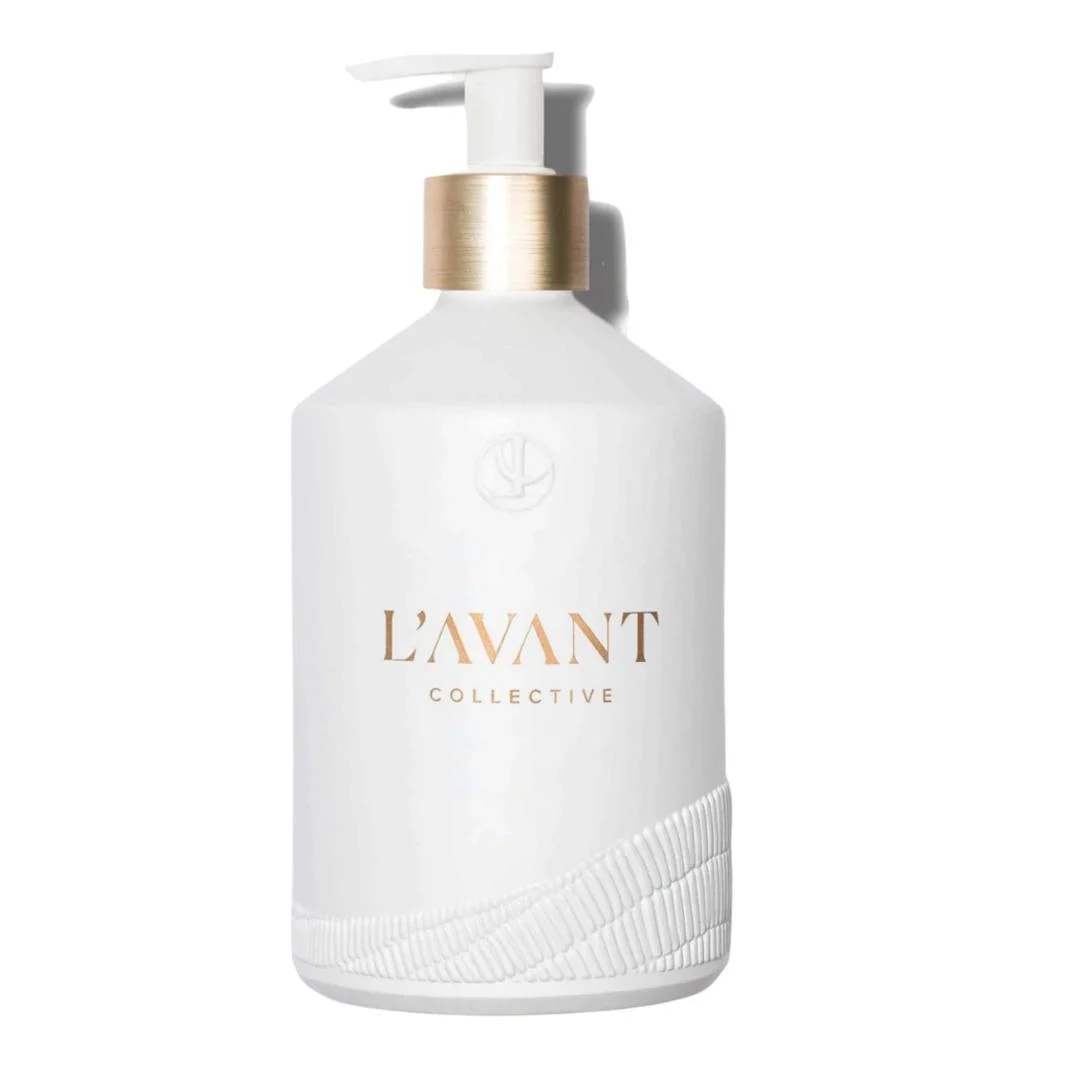 L'avant Empty Glass Soap Bottle // White