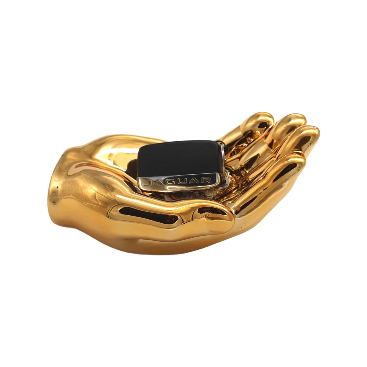 Interior Illusions Plus Bronze Hand Tray Decoration - 7.5 long