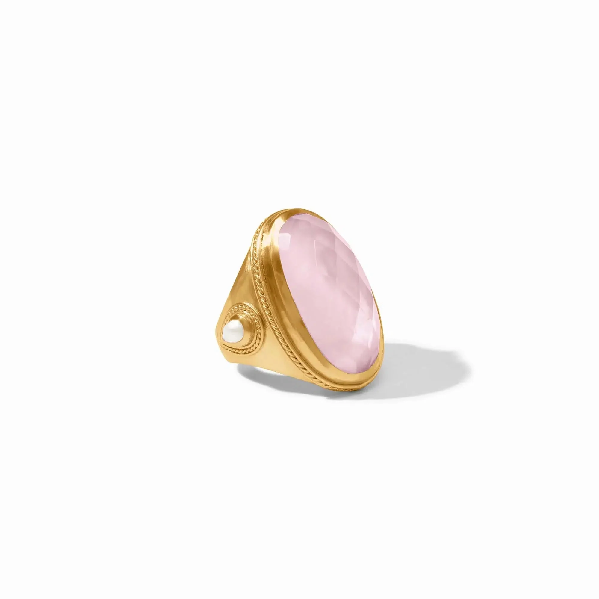 Cannes Statement Ring // Iridescent Rose