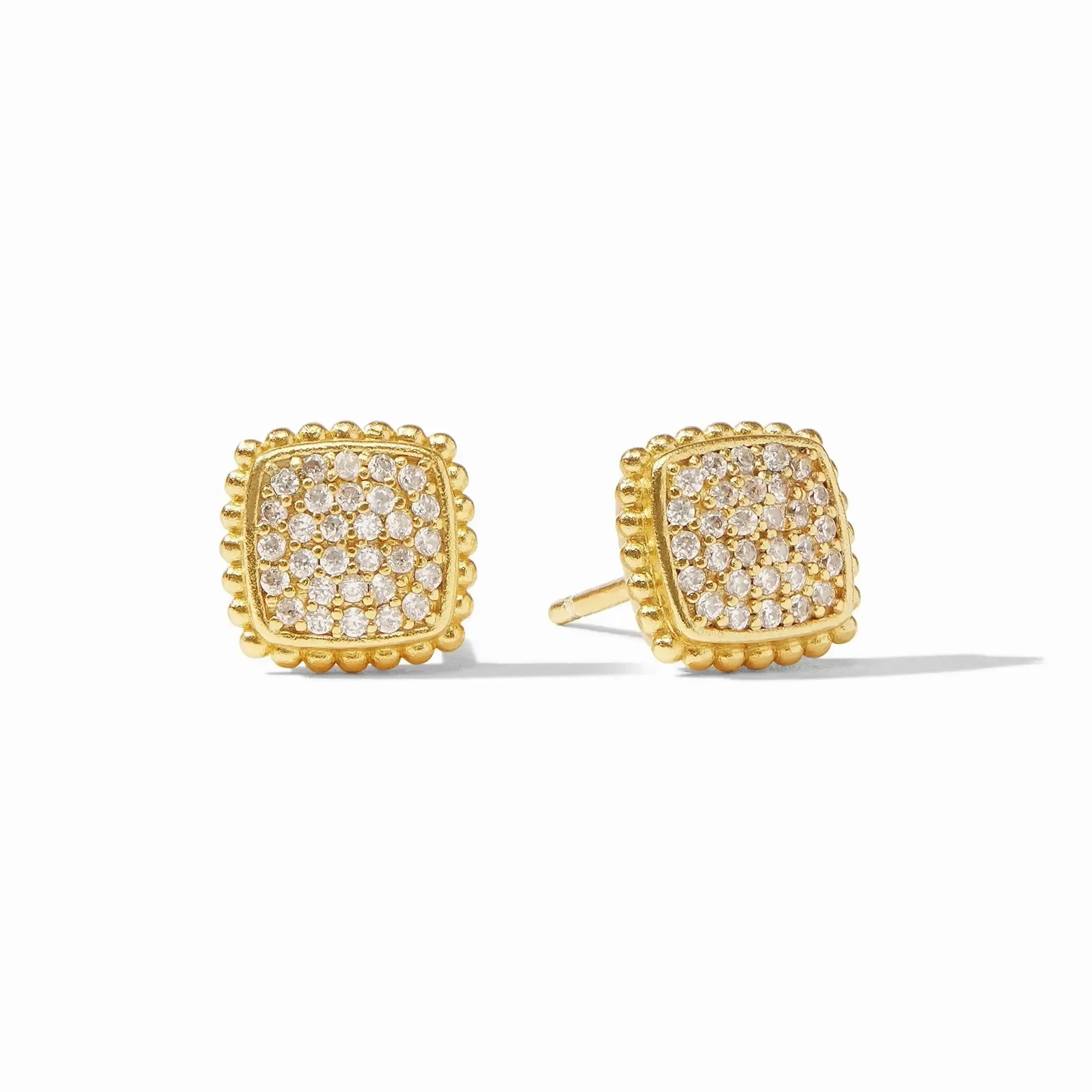 Noel Pavé Stud Earrings