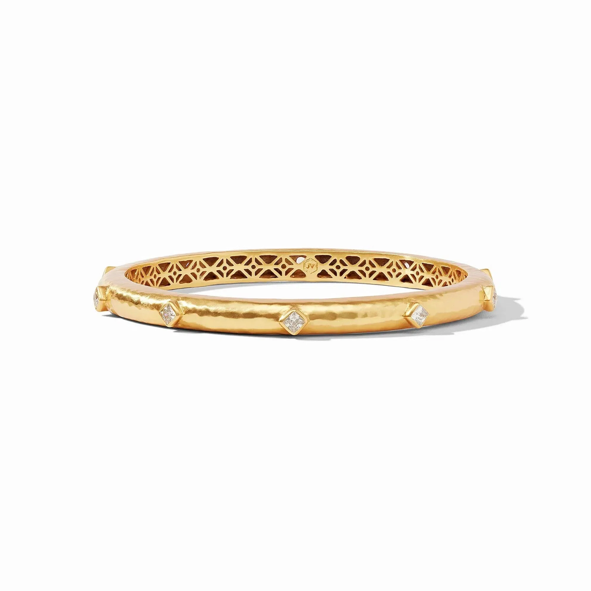 Noel Stone Bangle // Cubic Zirconia