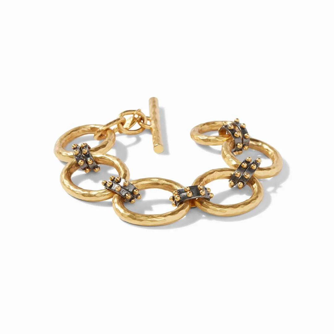 Soho Demi Mixed-Metal Link Bracelet