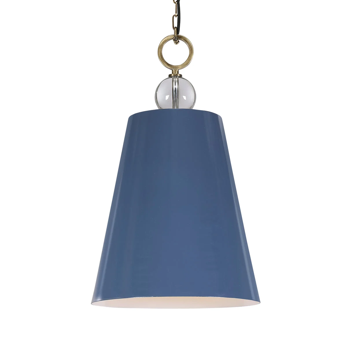 Uttermost 21516 Delray Blue 1 Light Pendant