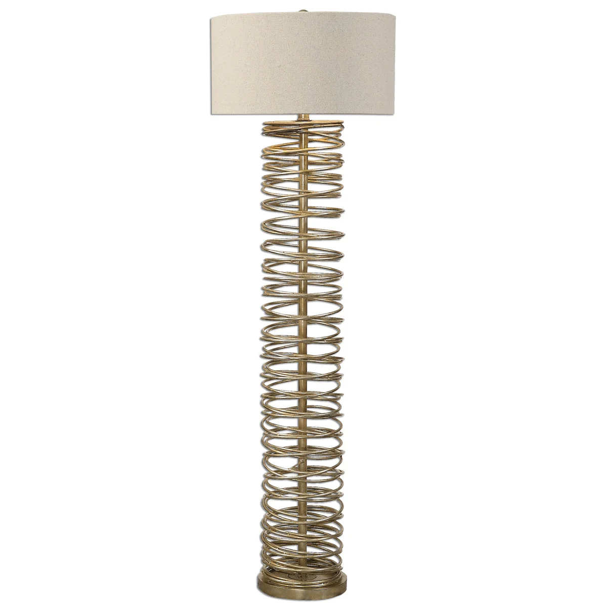 Uttermost 28073 Amarey Metal Ring Floor Lamp