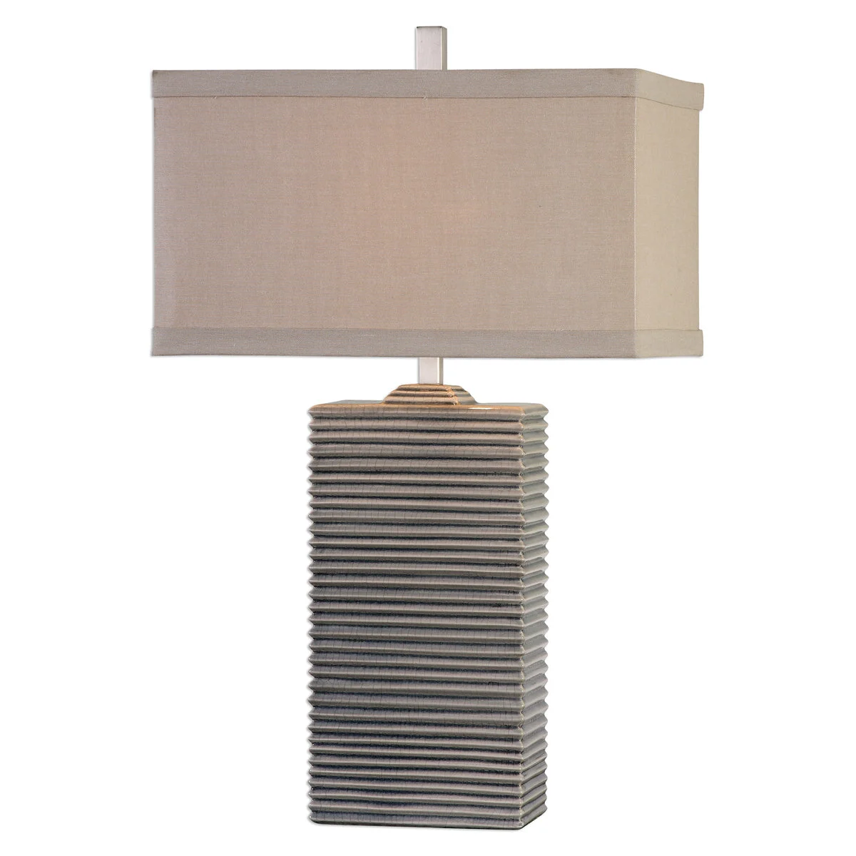 Uttermost 27163-1 Whittaker Pale Blue Ceramic Lamp