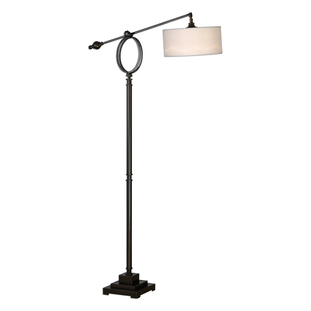 Uttermost 28082-1 Levisa Brushed Bronze Floor Lamp
