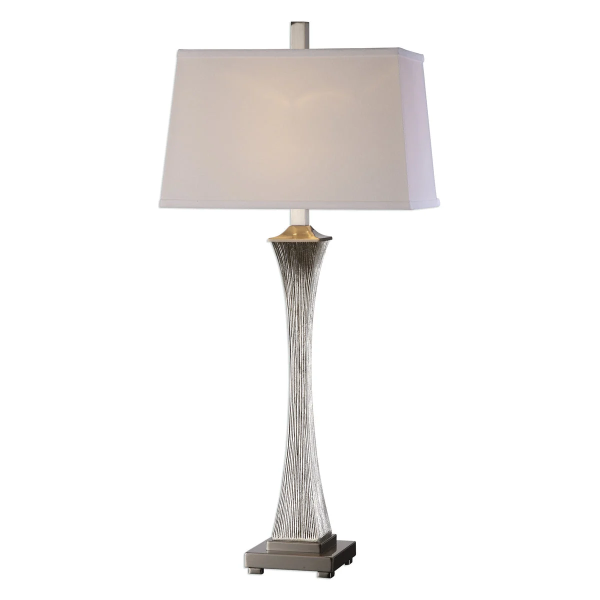 Uttermost 27236 Vella Silver Champagne Lamp