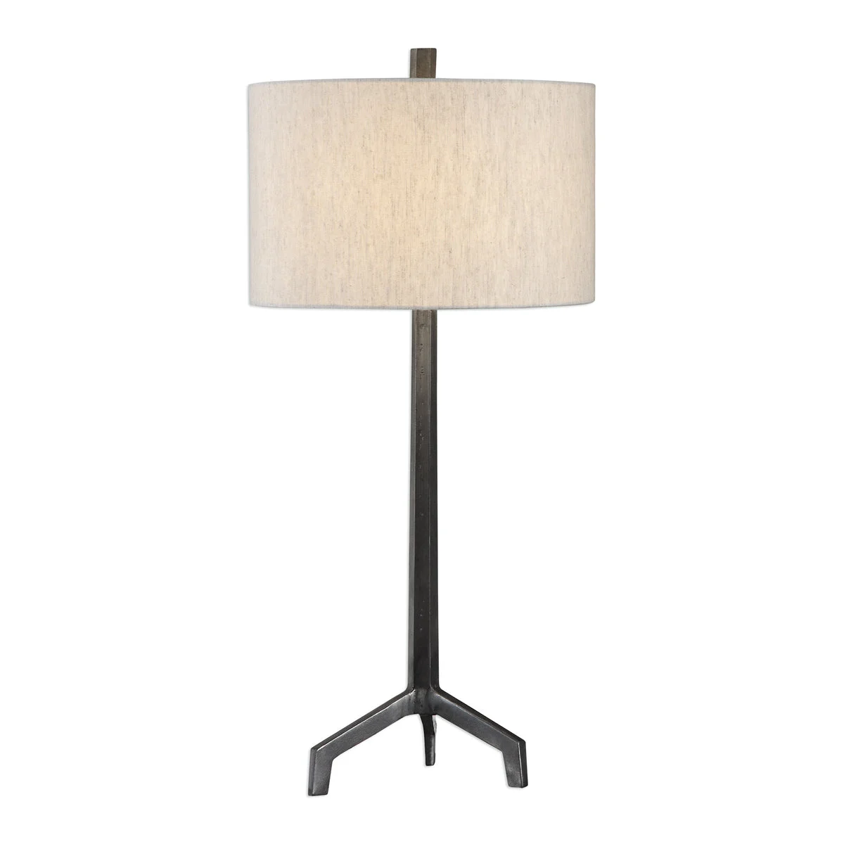Uttermost Ivor Cast Iron Table Lamp – Elegant Designer Accent Lighting