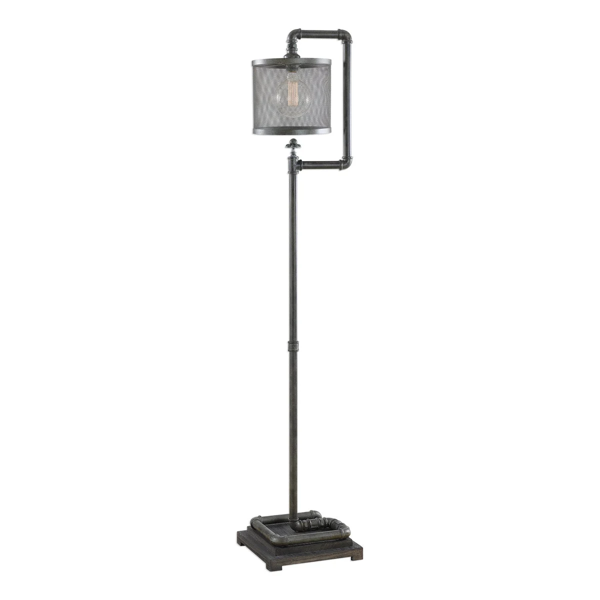 Uttermost 28170 Bristow Industrial Floor Lamp