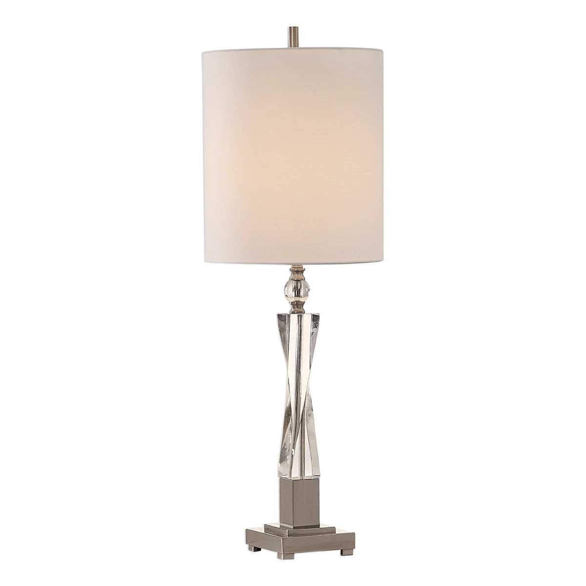 Uttermost 29620-1 Twyla Twisted Crystal Lamp
